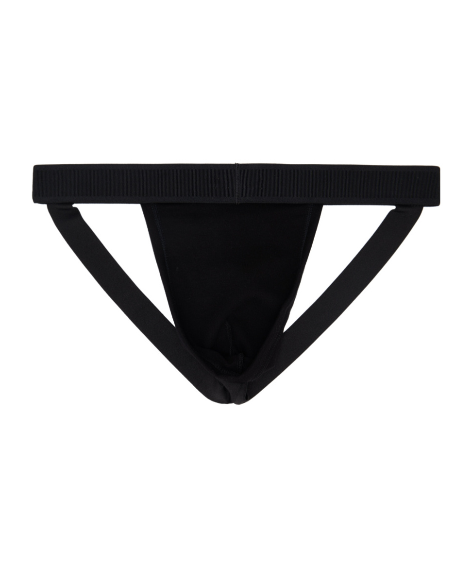Tom Ford Waistband Stretch Sheer Fabric Briefs In Black