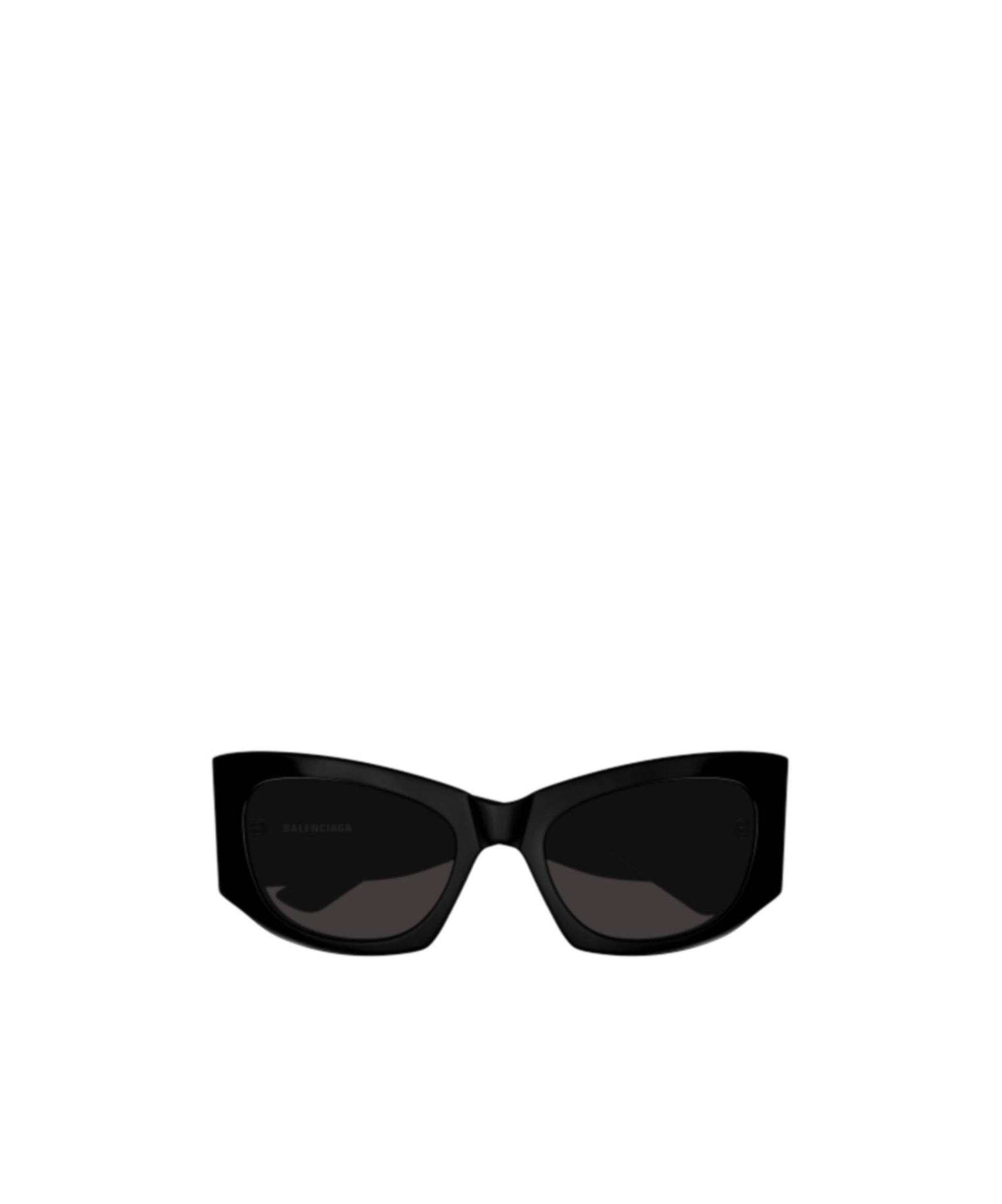 Balenciaga Grey Rectangular Ladies Sunglasses Bb0321s 001 57 In Black