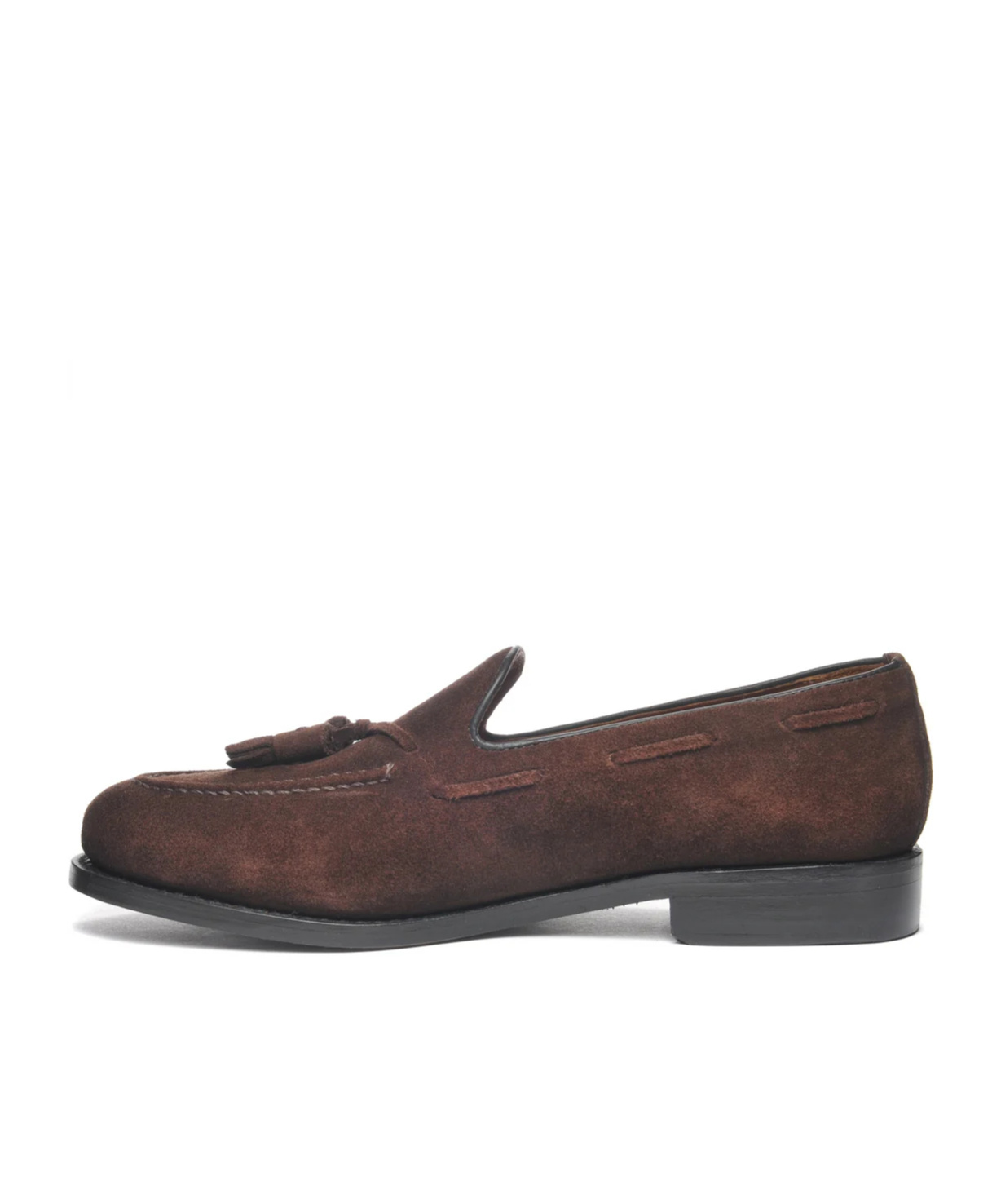 Sebago Tassel-detail Suede Loafers In Brown
