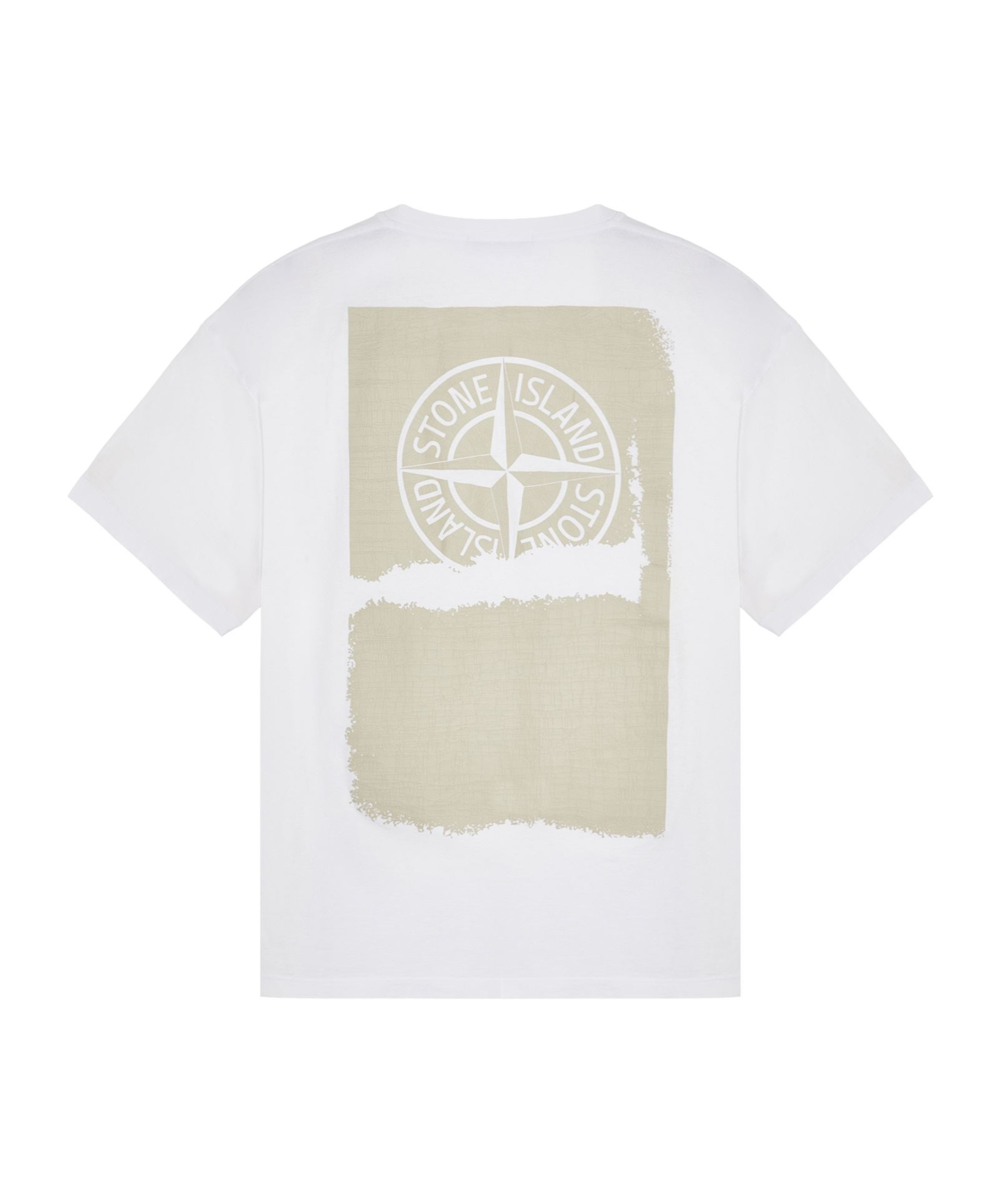 Stone Island Archivio Print Logo T-shirt In White
