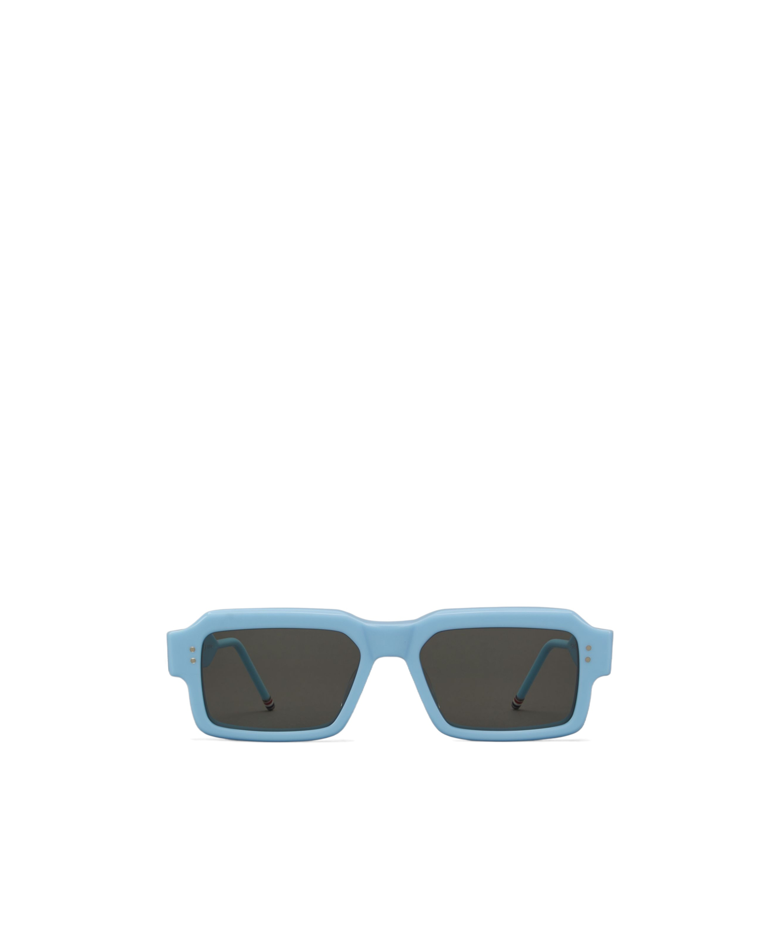 Thom Browne Eyewear Rectangle Frame Sunglasses In Black
