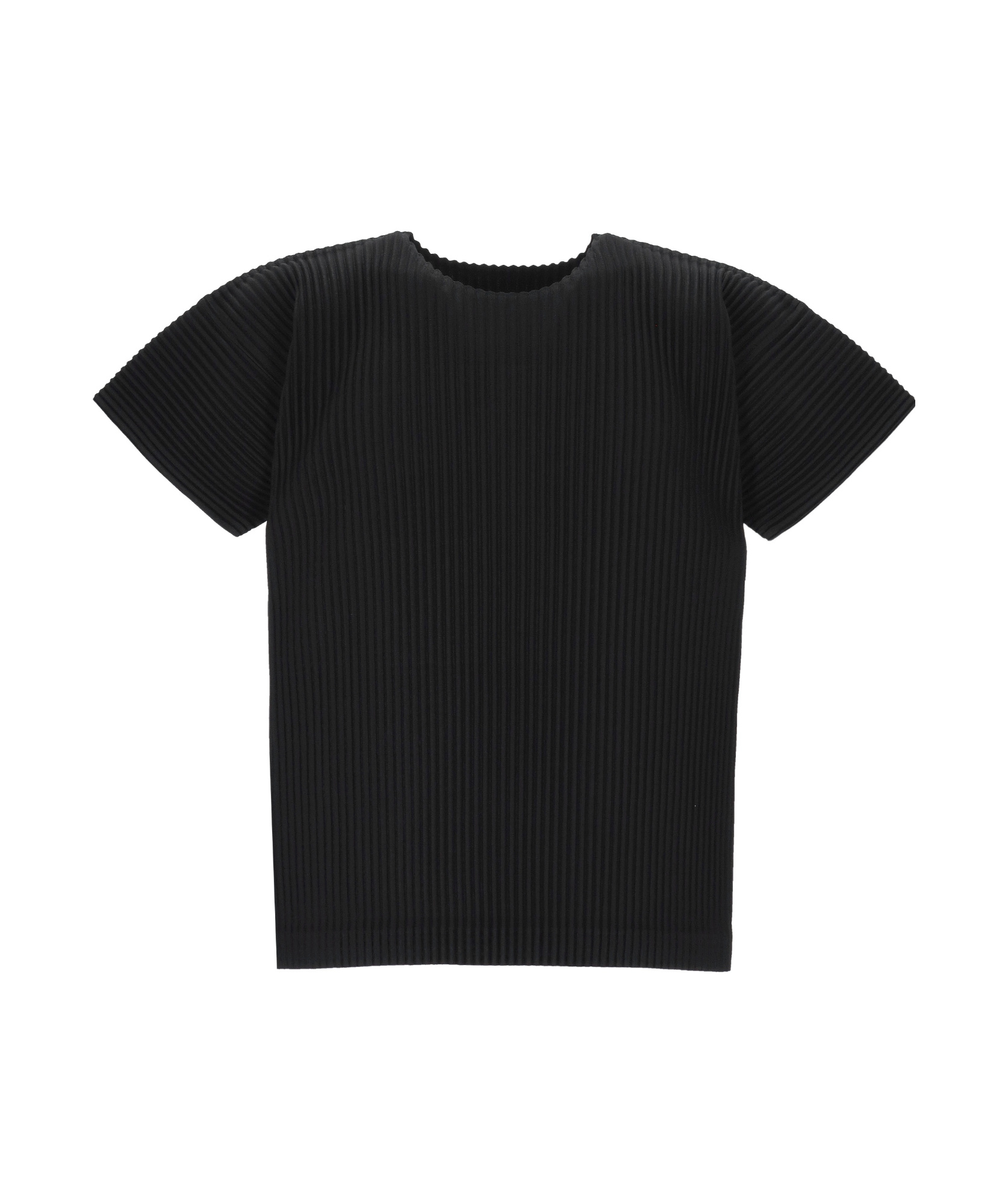 Issey Miyake Black Basics T-shirt In Black