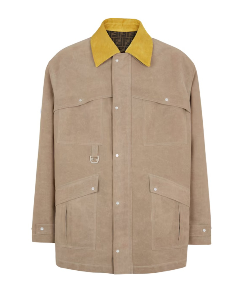 Fendi Jacket In Beige
