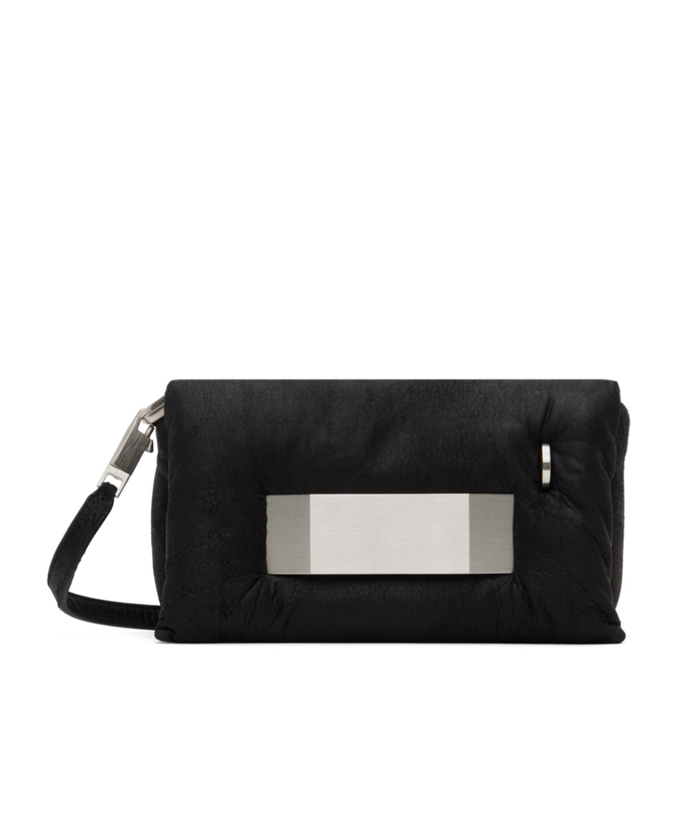 Rick Owens Porterville Flip Shoulder Bag In Black