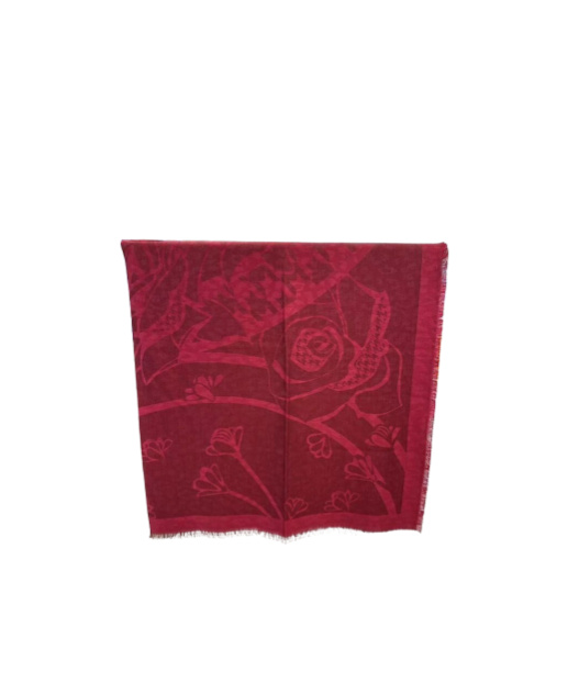 Dior Pattern Scarf In Red
