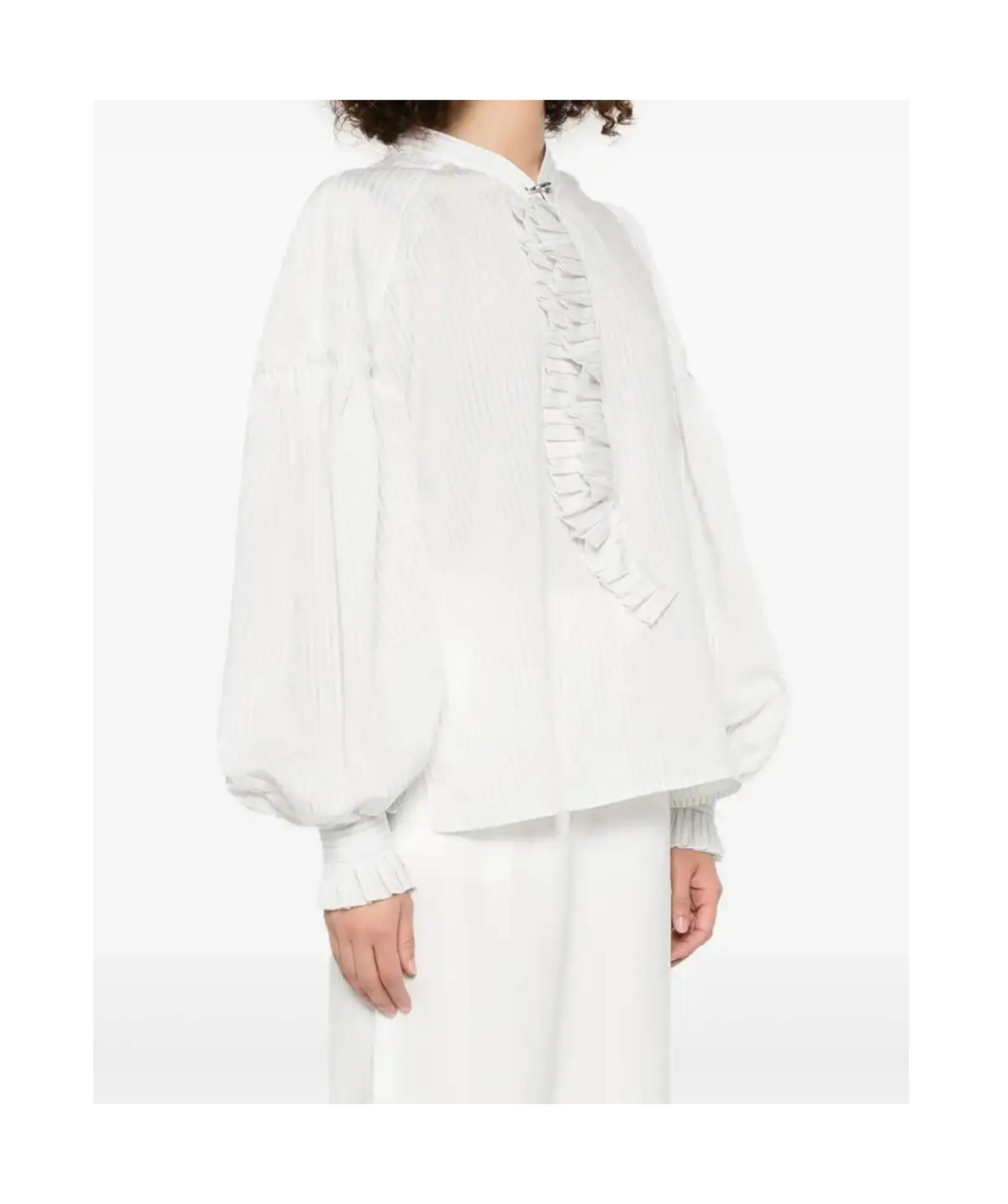 The Seafarer Lena Blouse In White