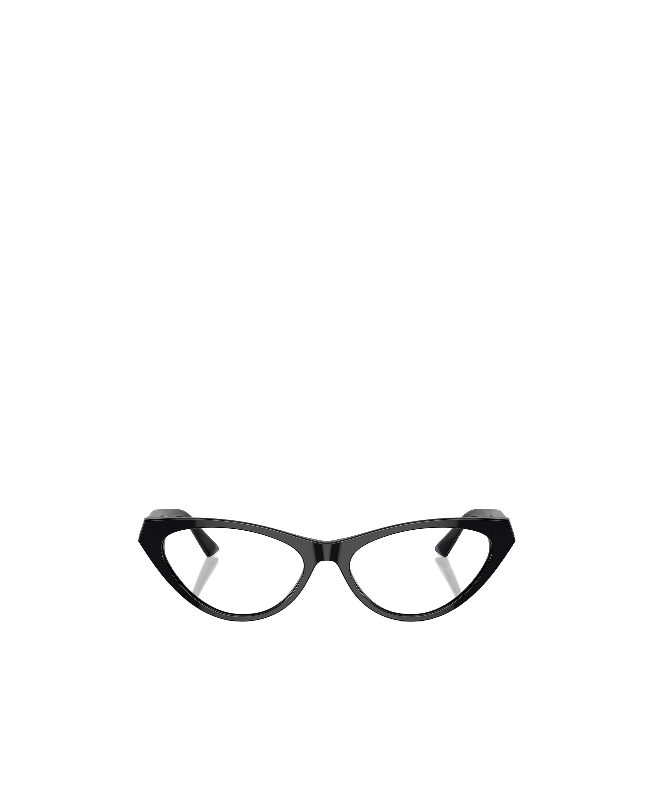 Jimmy Choo Eyewear Triangle Frame Glasses In Black