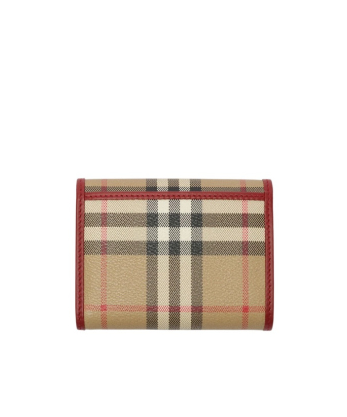 Burberry Small Check Folding Wallet