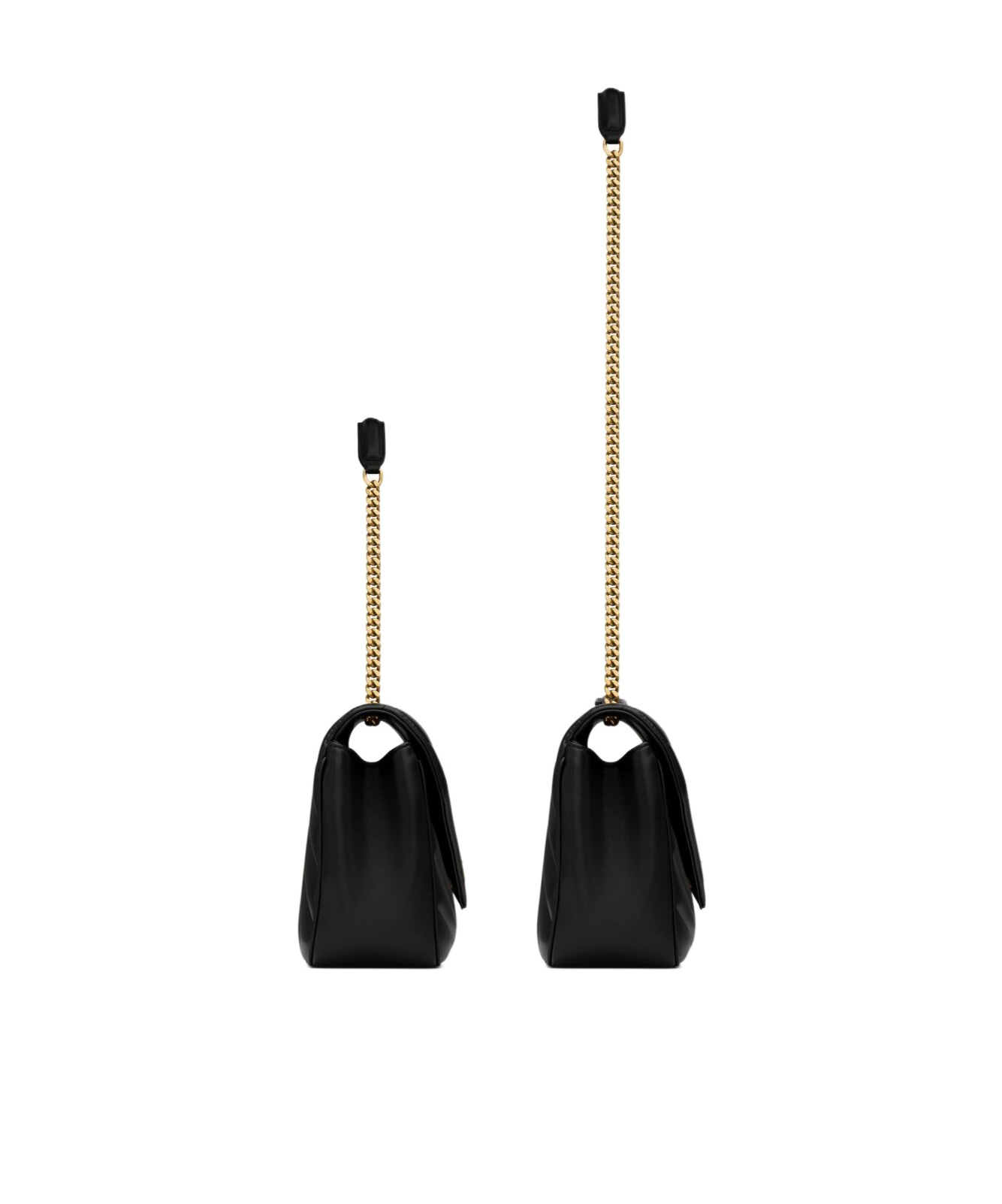 Saint Laurent Loulou Medium In Matelassé Lambskin