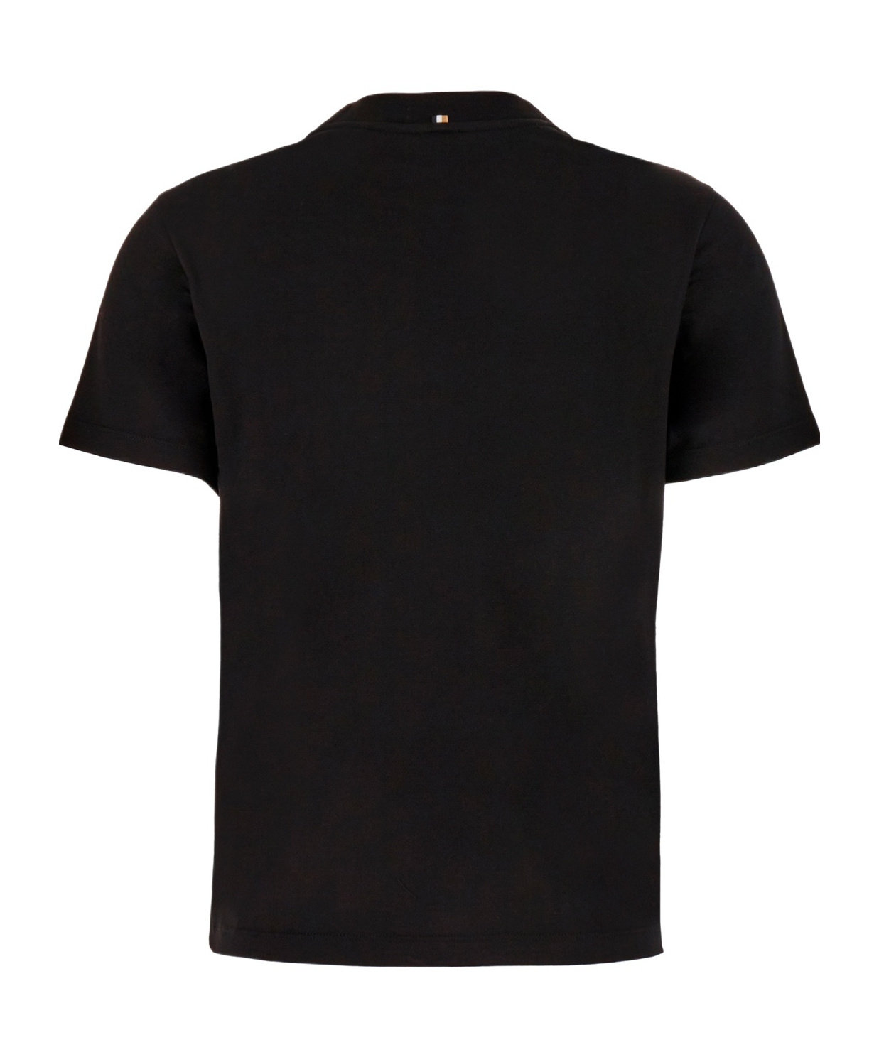 Hugo Boss Black Cotton T-shirt In Black