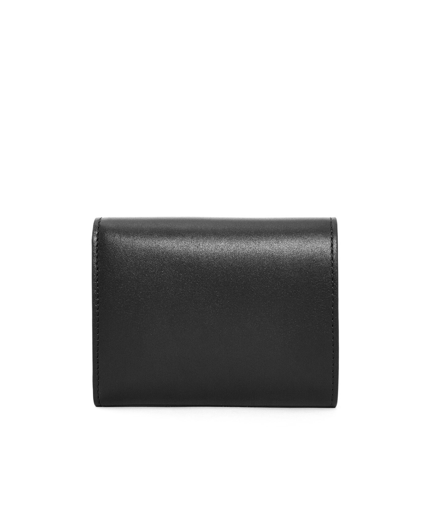 Loewe Zippered Three-fold Wallet In Black