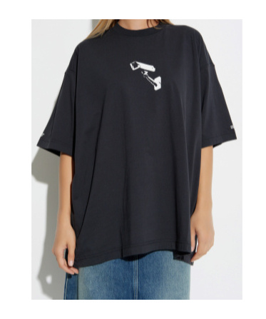 Vetements Camera-print T-shirt In Black