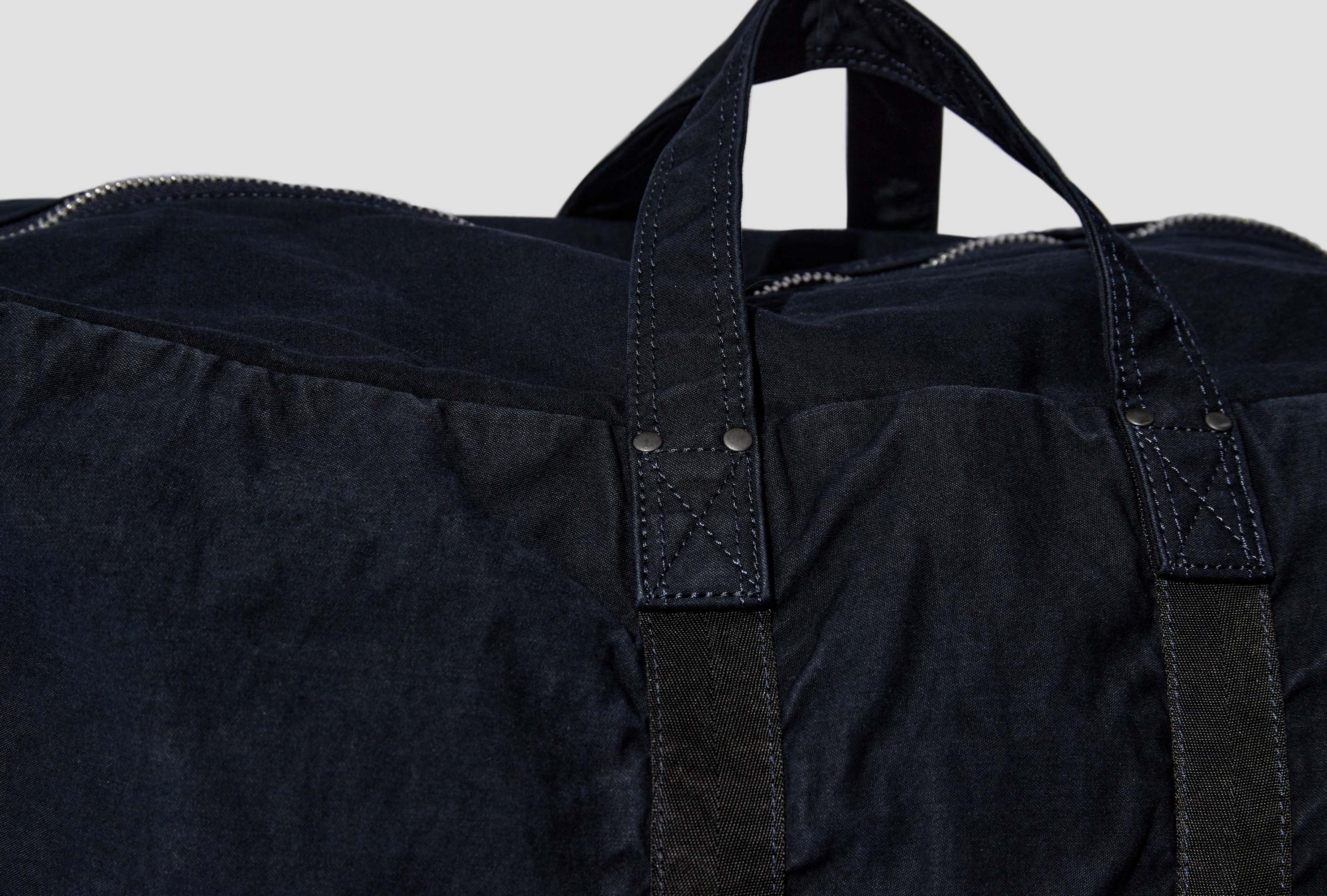 Porter-yoshida & Co Zipper Handbag In Black