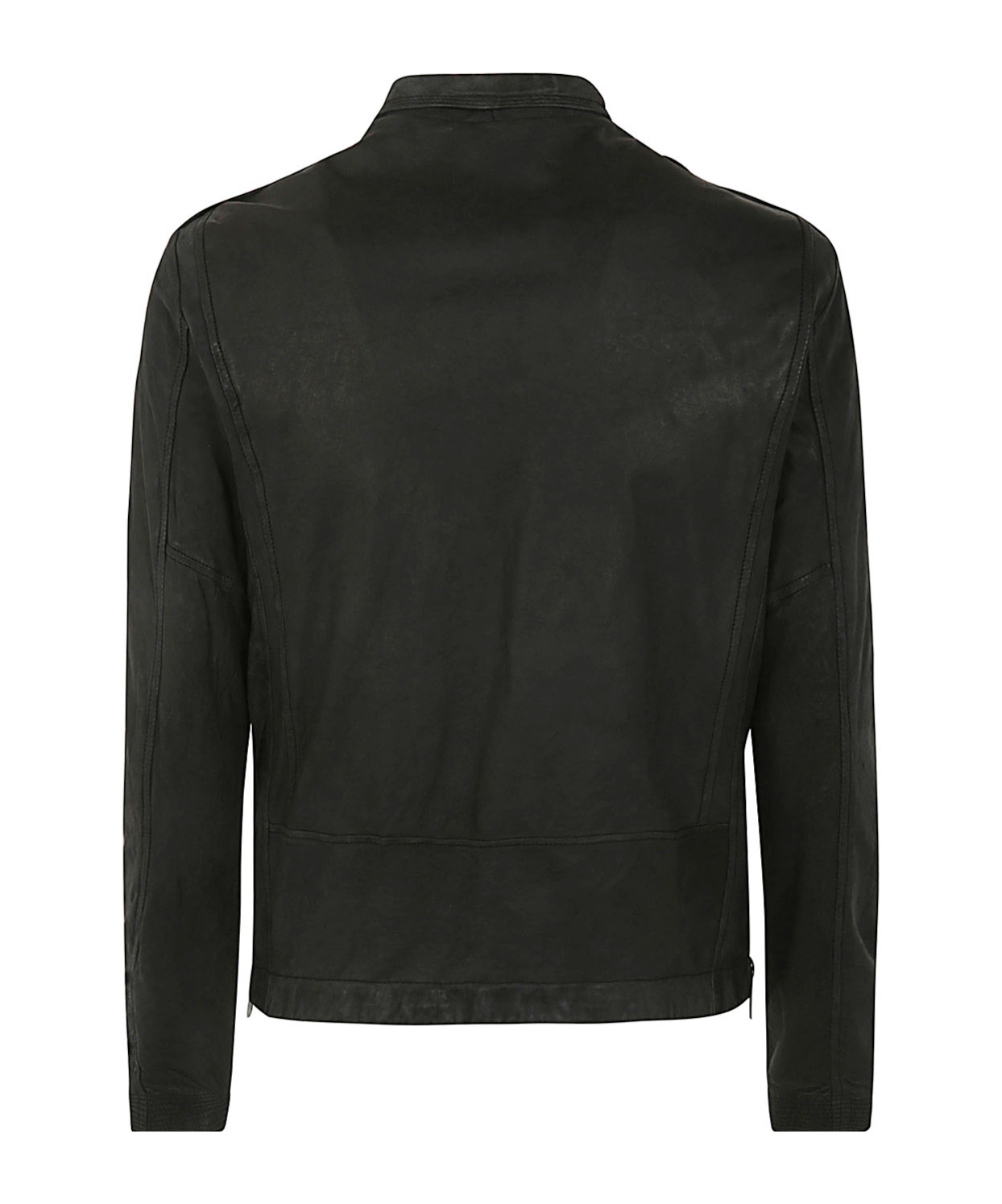 Giorgio Brato Biker Jacket In Black