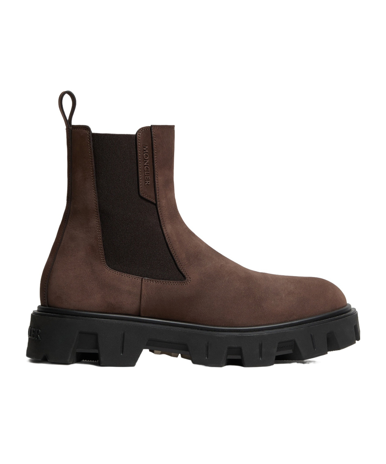 Moncler Peak City Chelsea Ankle Boots Sneakers Brown