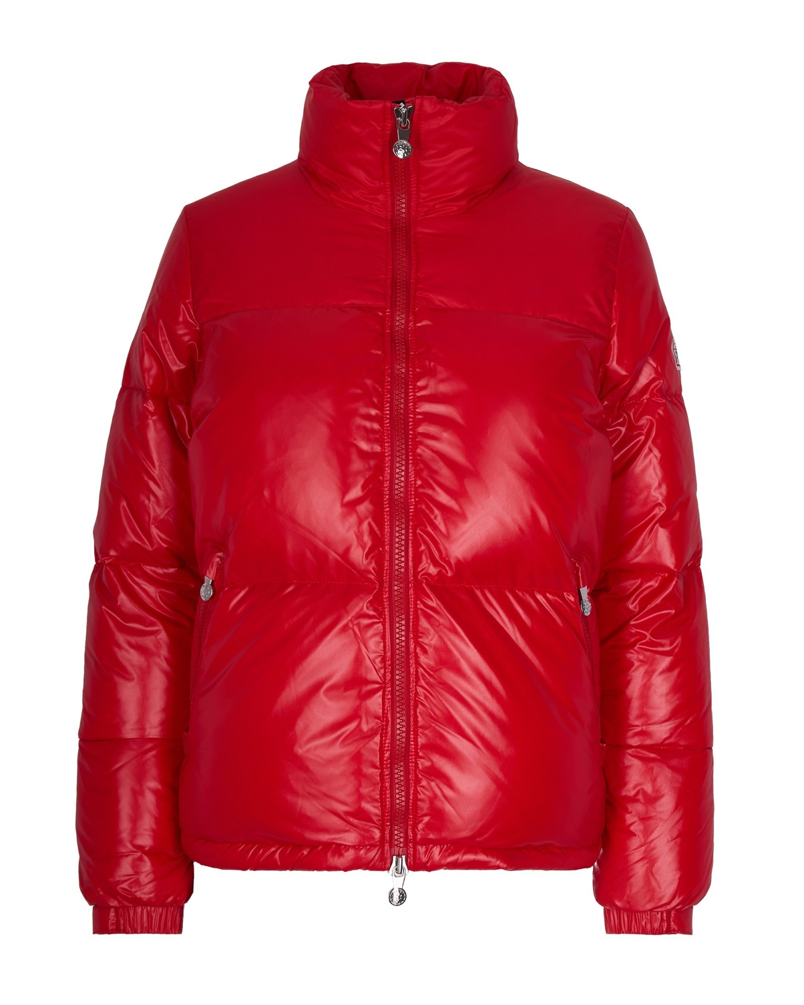Pyrenex Long-sleeved Down Jacket In Red