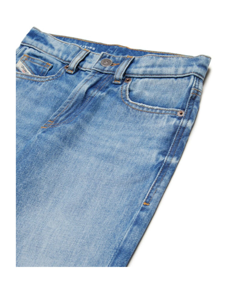 Diesel Belt-loop Jeans In Blue