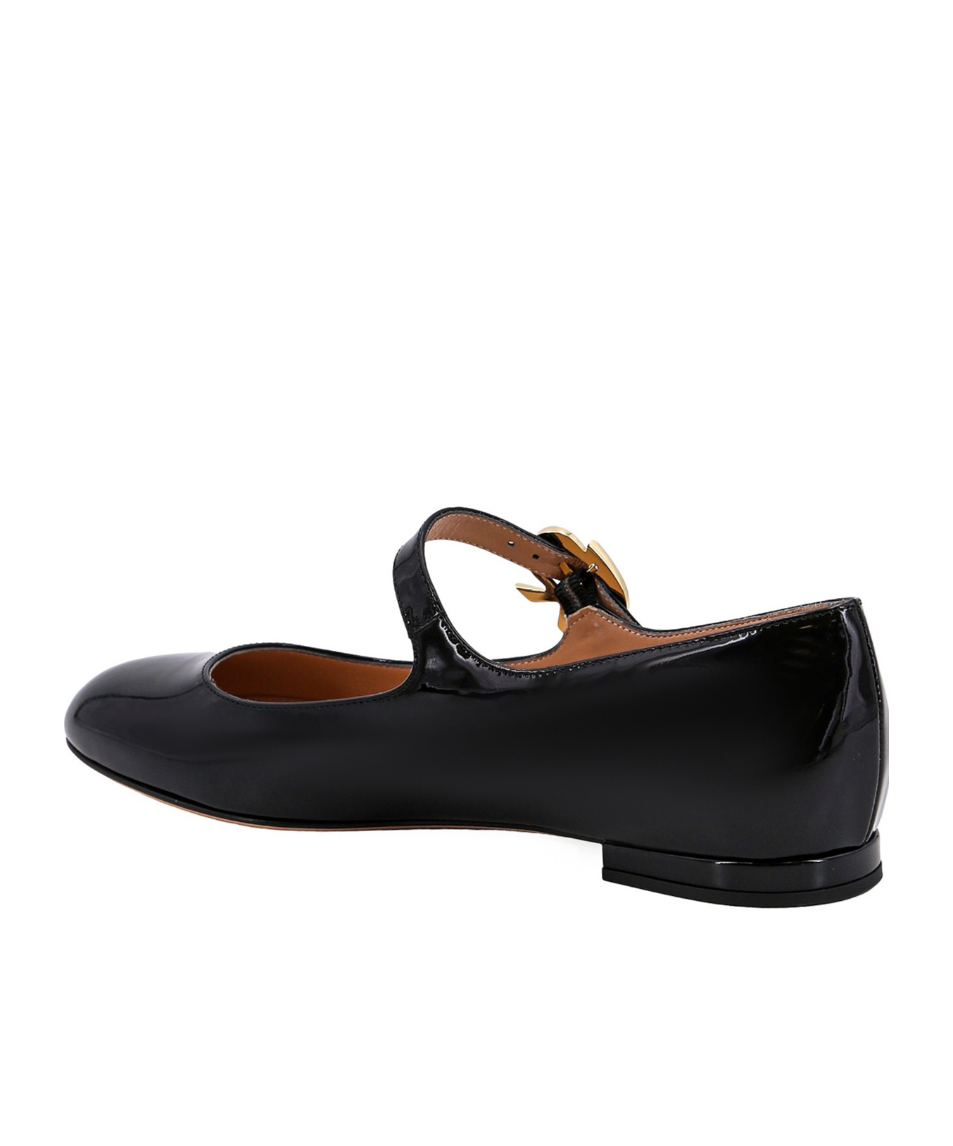 GIANVITO ROSSI GIANVITO ROSSI MARY RIBBON ROUND-TOE BALLERINAS