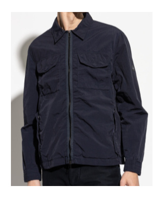 Ps By Paul Smith Long-sleeved Casual Jacket In Black