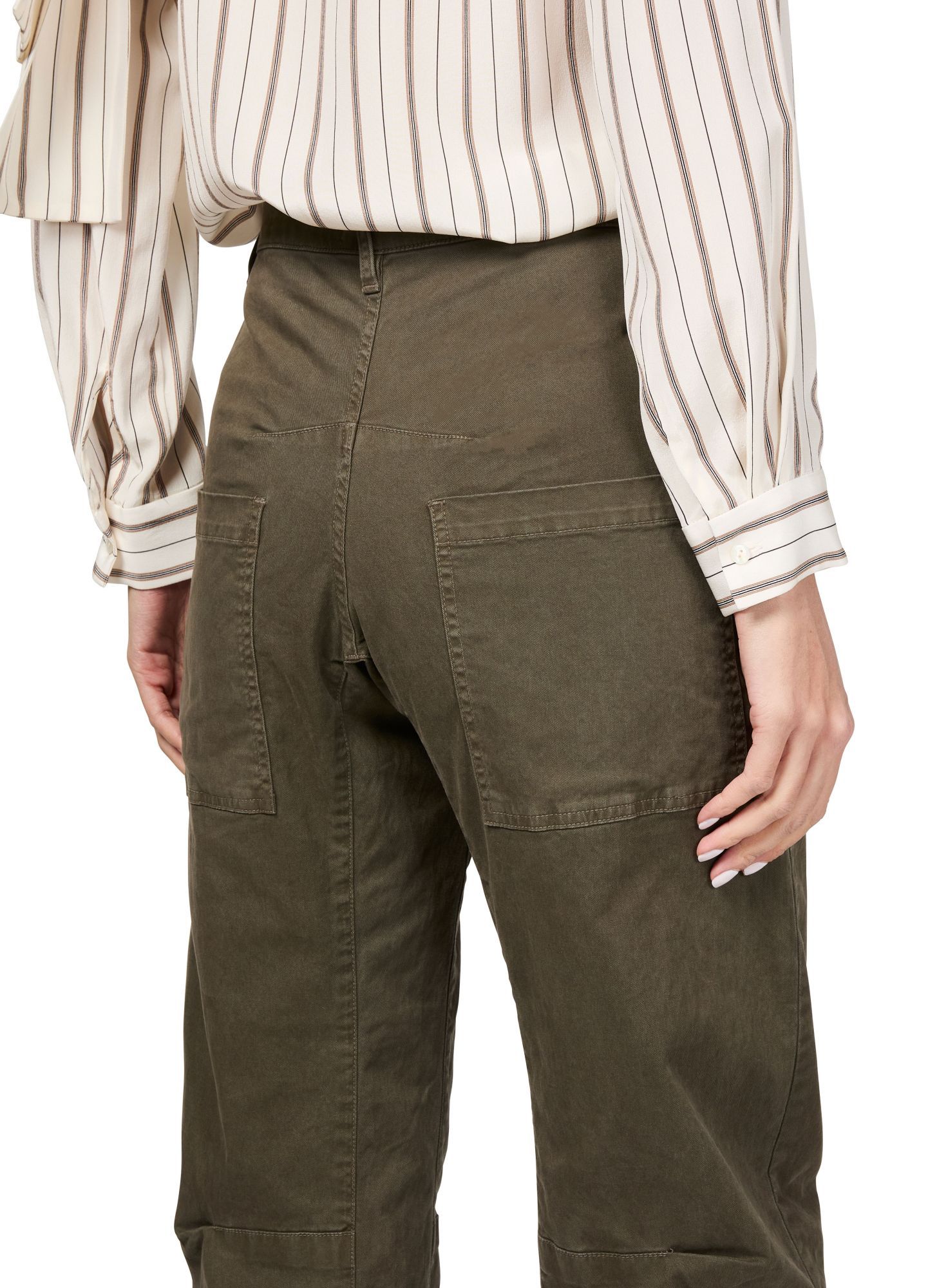 Nili Lotan Emerson Belt Loop Track Pants