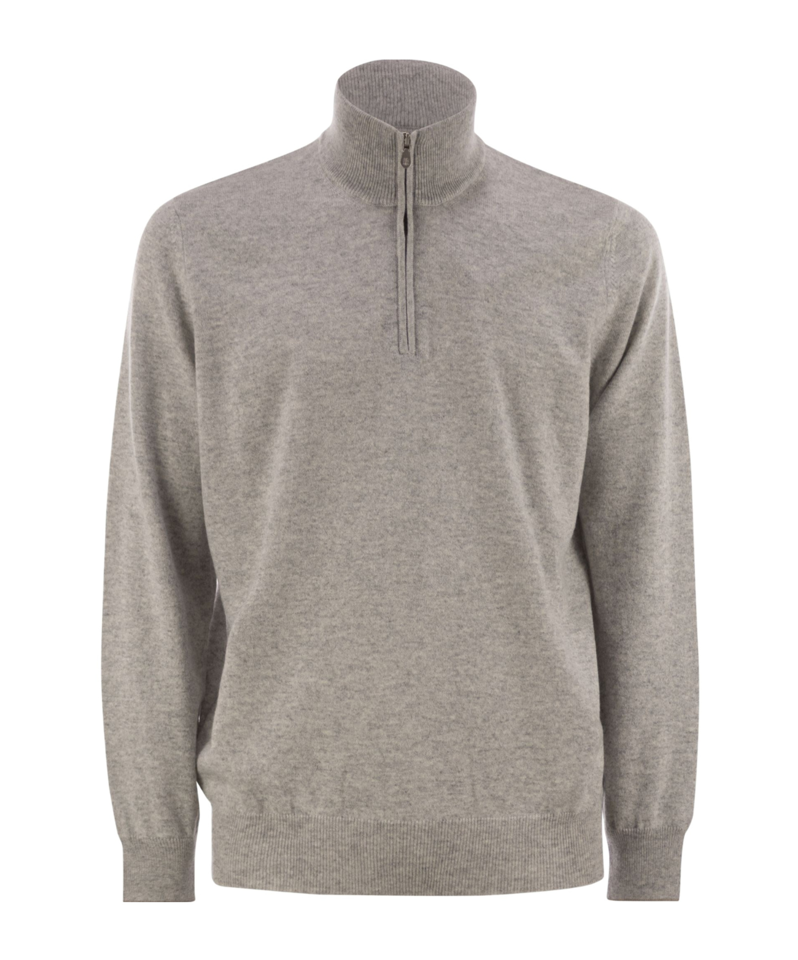 Brunello Cucinelli Poloshirt Aus Kaschmir In Gray