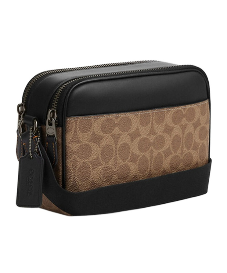 Coach Graham Shoulder Bag In Black