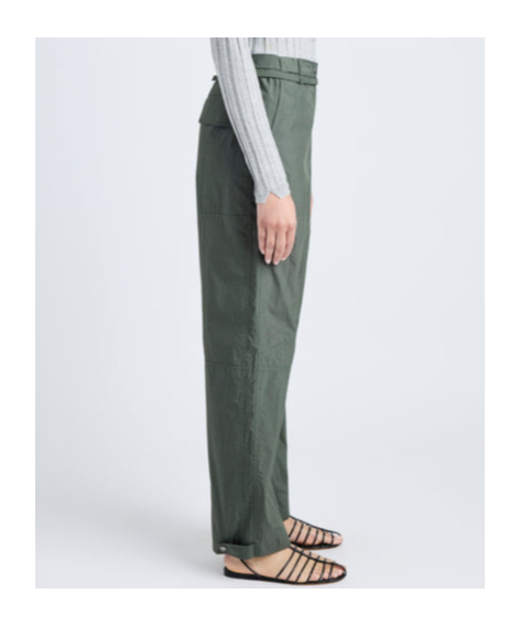 PHILOSOPHY DI LORENZO SERAFINI DOUBLE BELT LOOP CASUAL PANTS