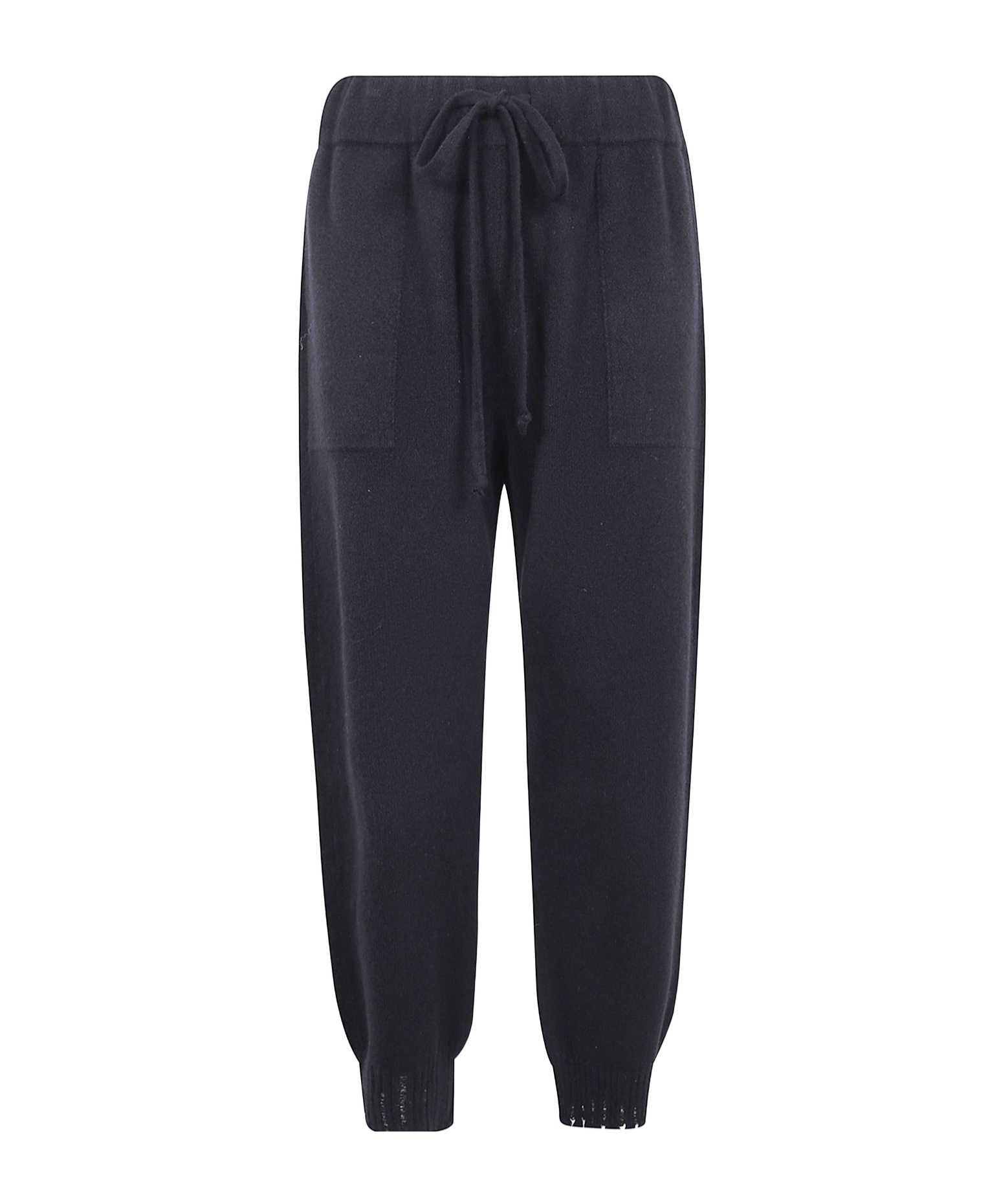 Uma Wang Drawstring Pocket Trousers In Black