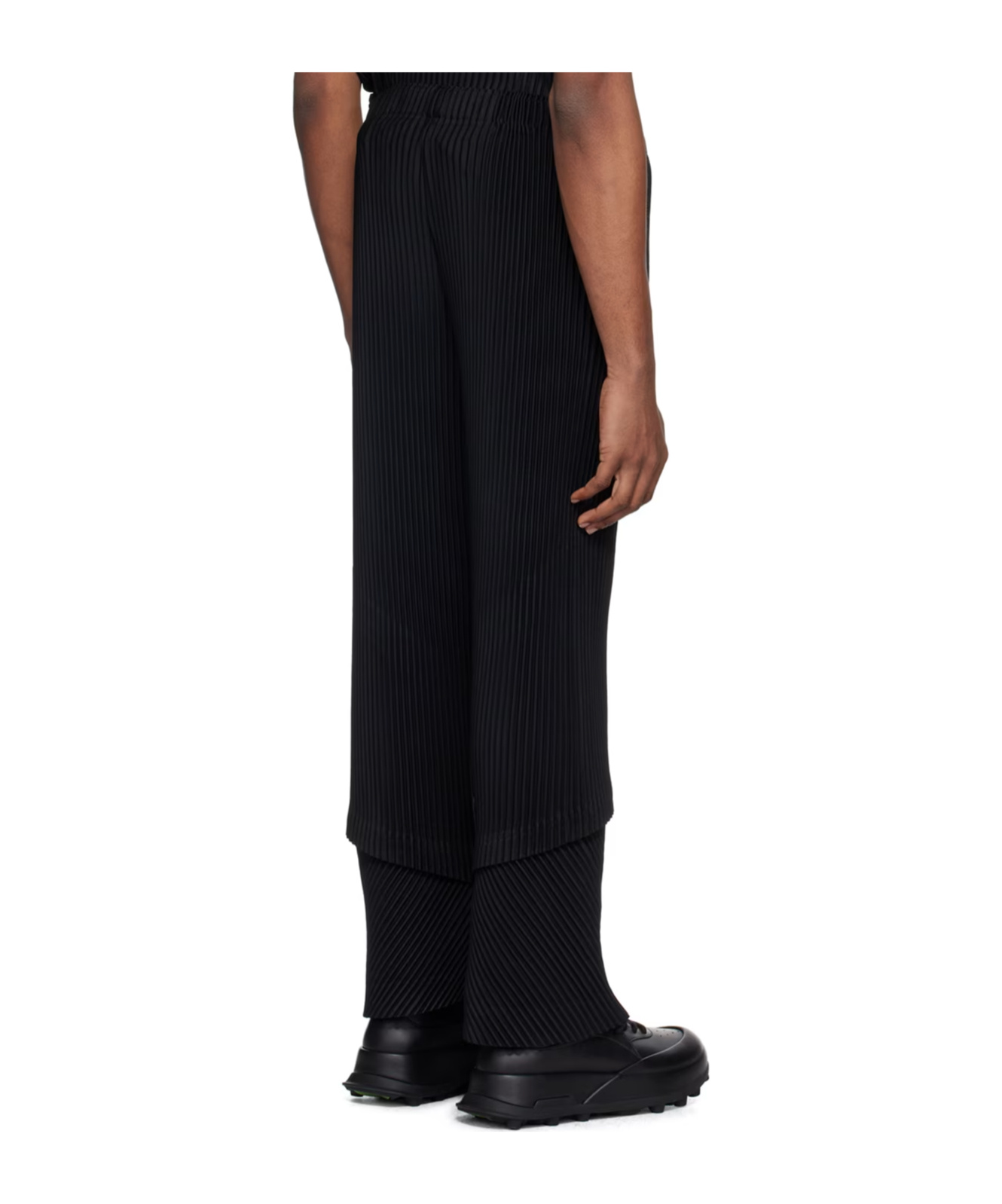 ISSEY MIYAKE AERIAL PLEATED TROUSERS