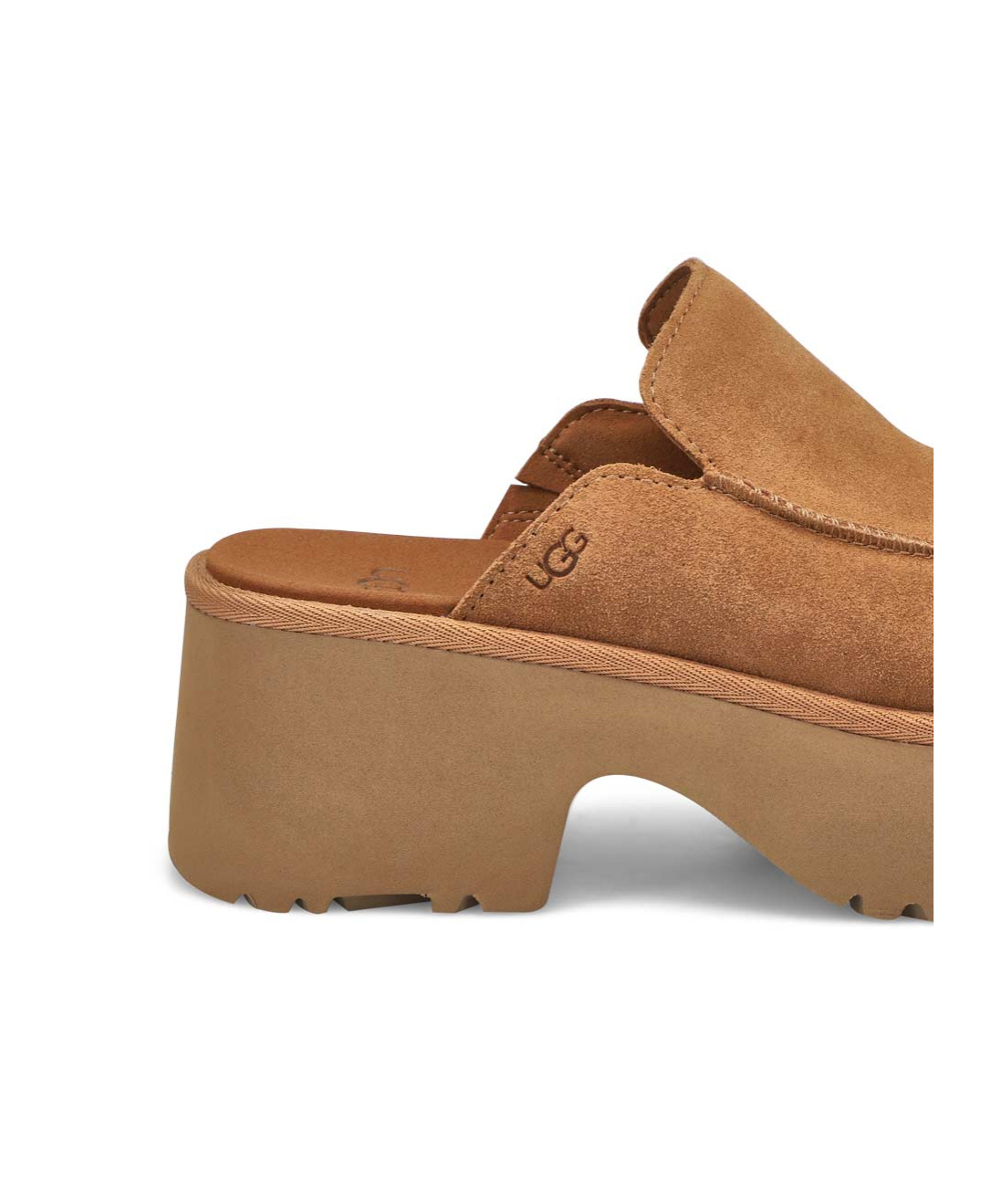 Ugg Platform High Heel Sandals In Brown