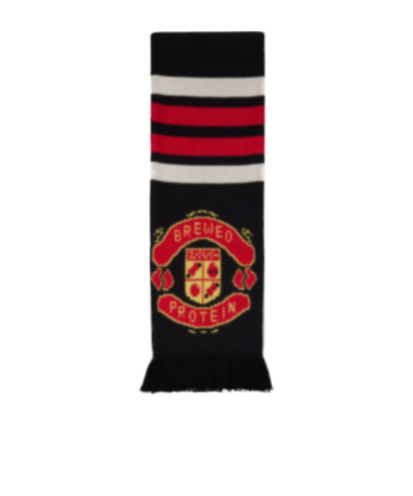 Doublet Team Spiber Football Scarf In Black