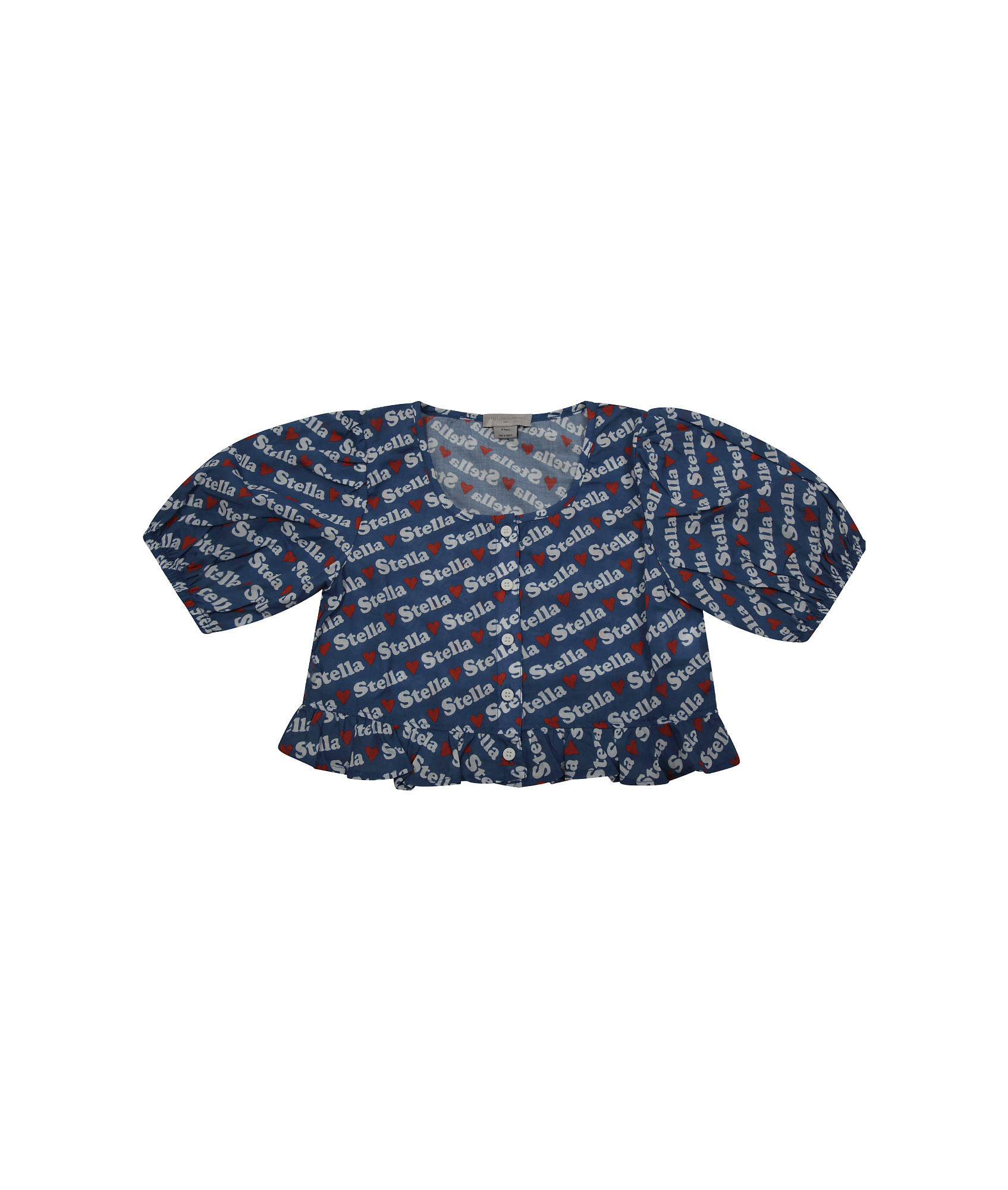 Stella Mccartney Printed Shirt In Blue