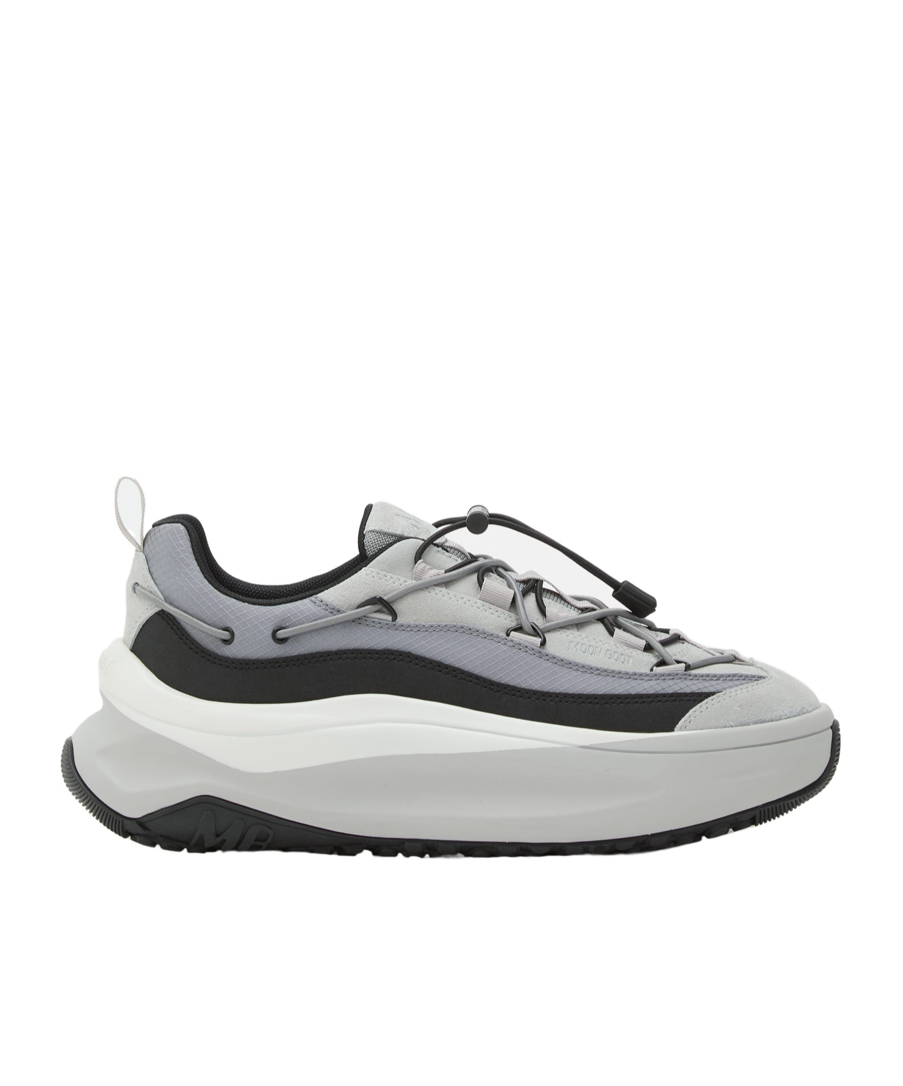 Moon Boot Moon247 Xlace Grey Sneakers In Gray