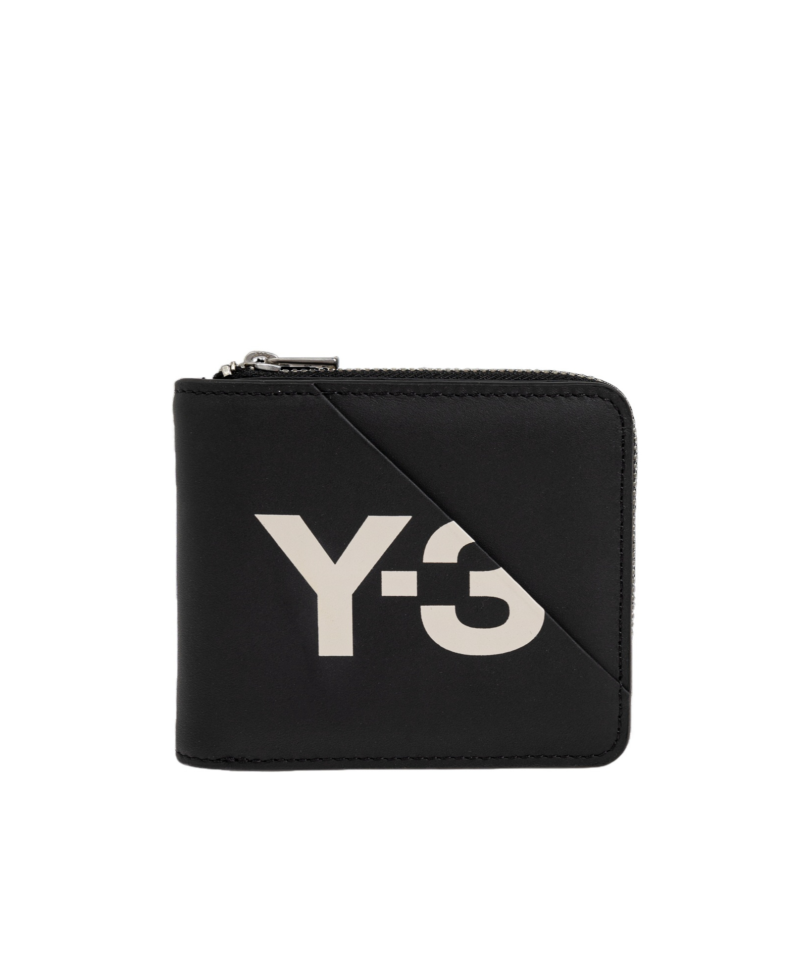Y-3 X Adidas Logo-print Wallet In Black