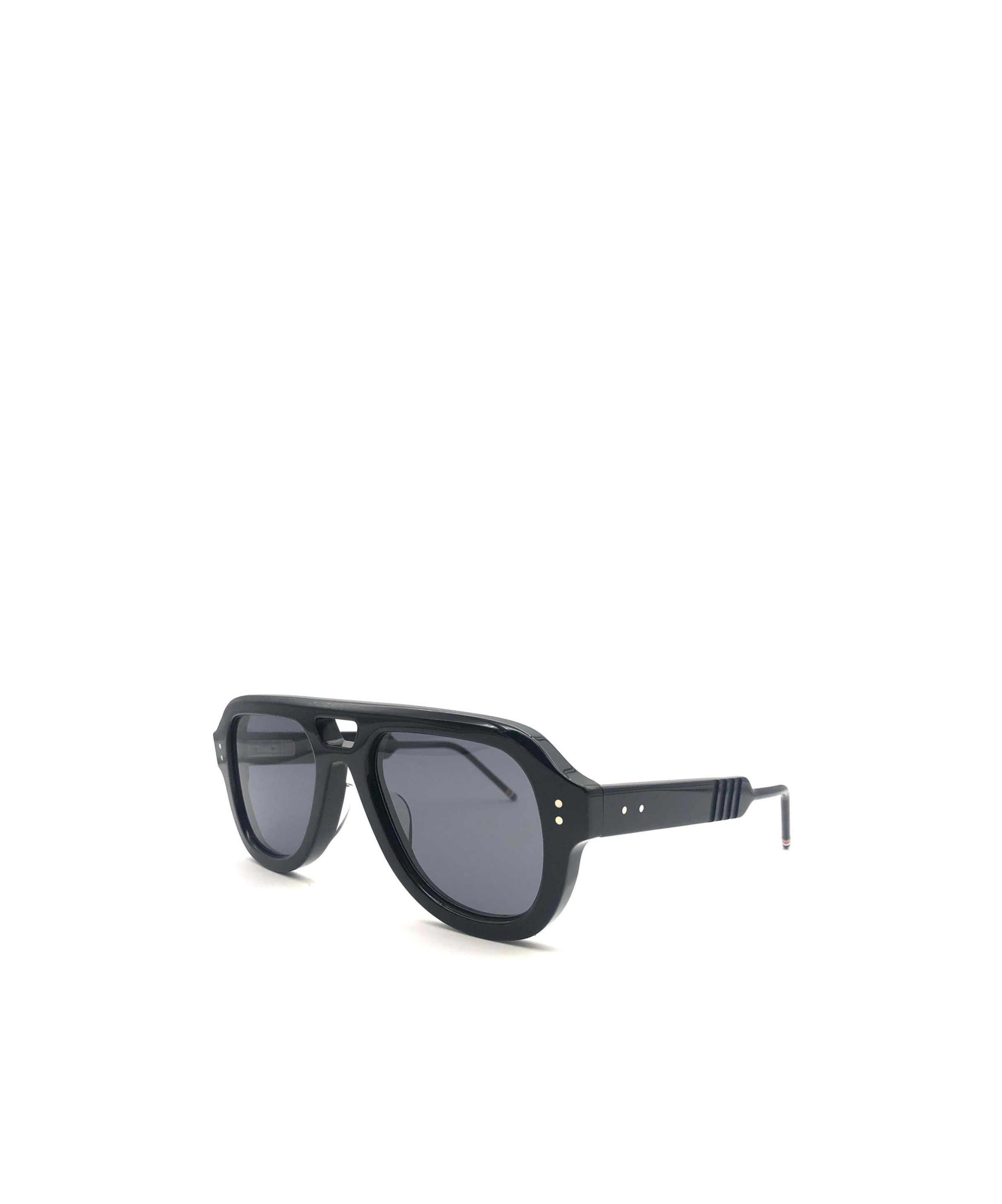 Thom Browne Pilot-frame Sunglasses In Gray
