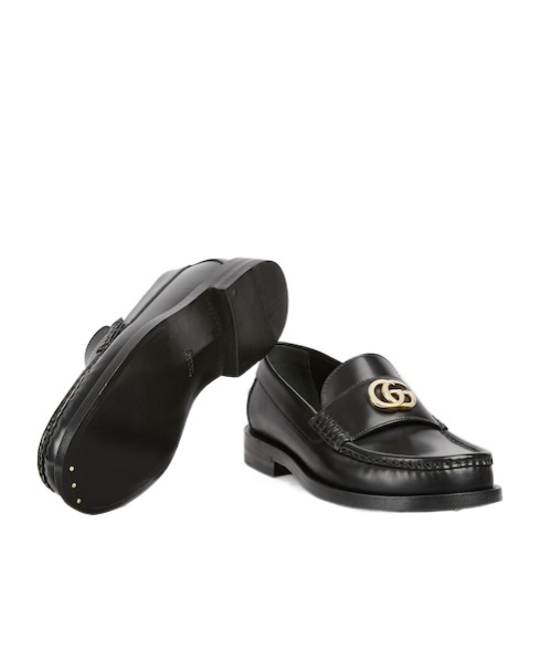 Gucci Double G Loafers Women In Black
