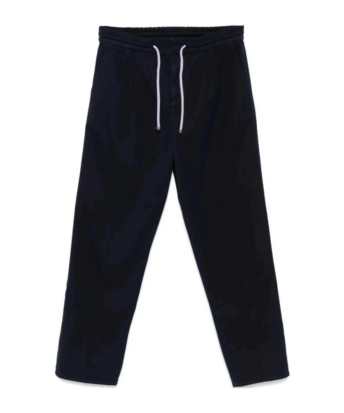 Brunello Cucinelli Cotton Track Pants In Black