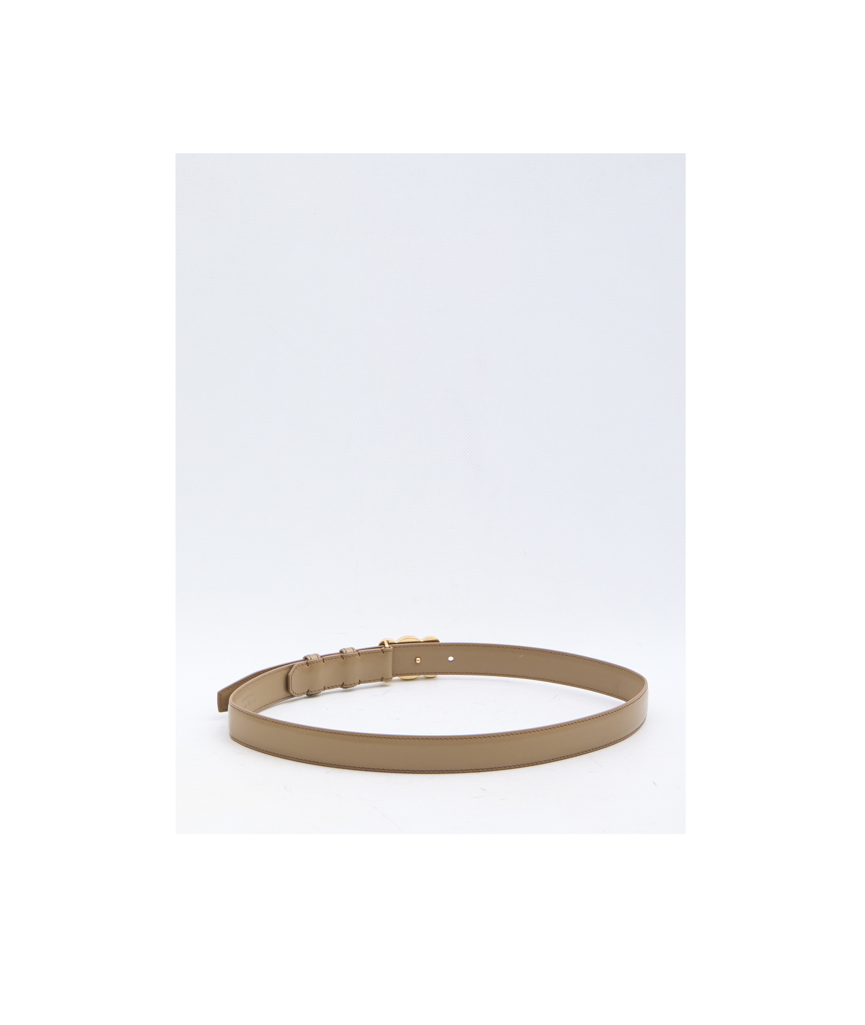 CELINE MEDIUM TRIOMPHE BELT IN TAURILLON LEATHER