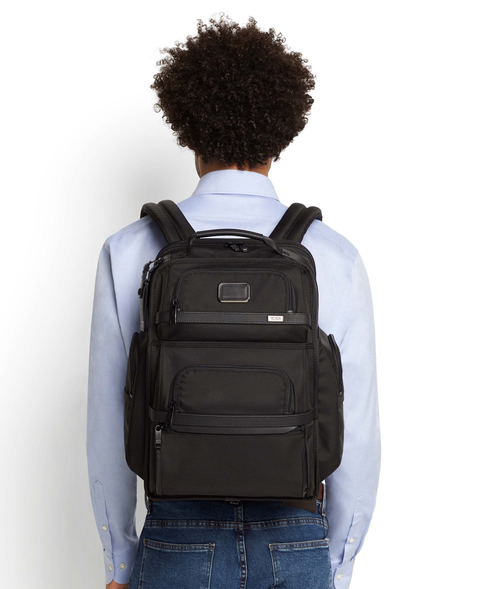 Tumi Adjustable Shoulder Strap Backpack In Black