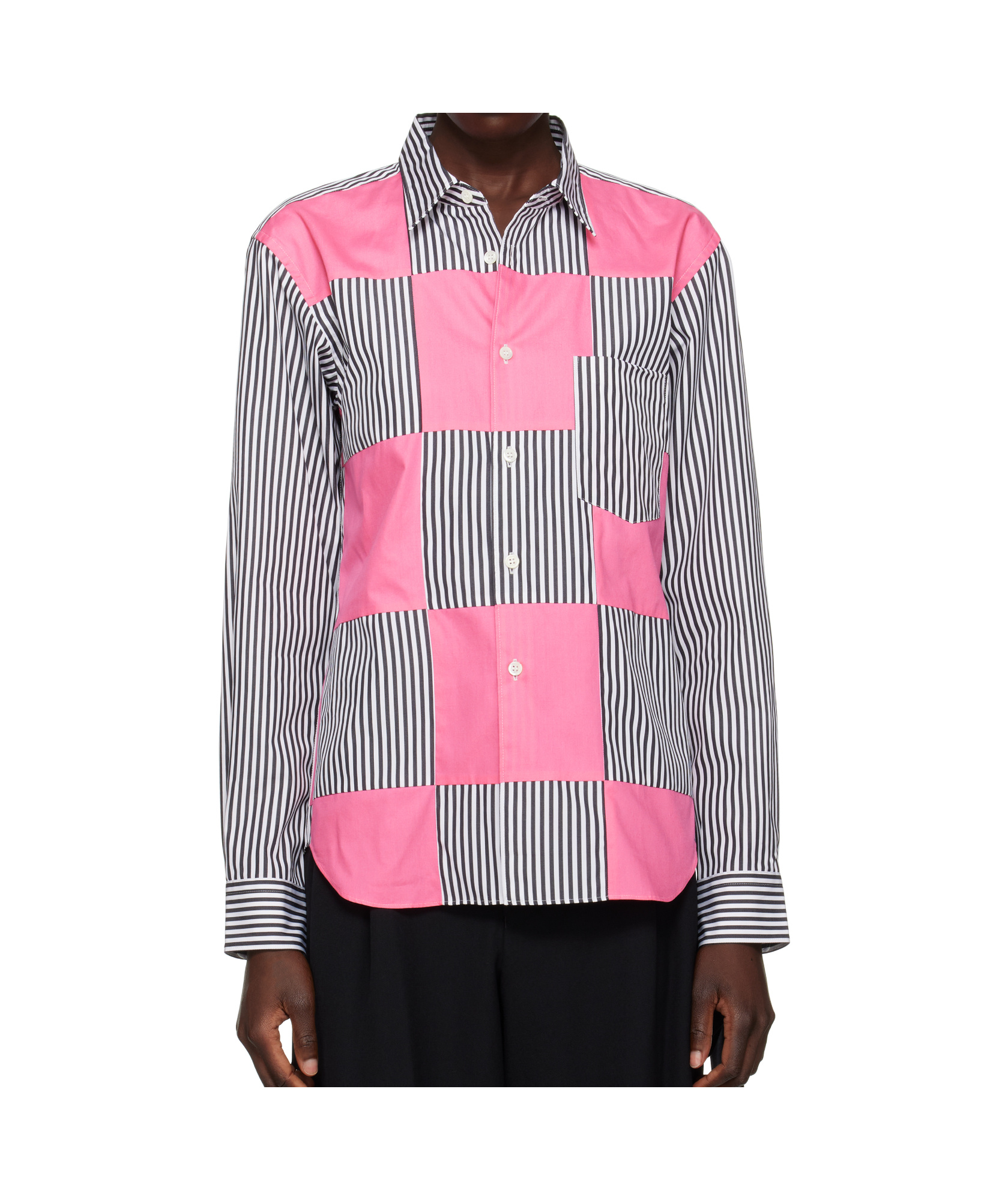 Comme Des Garçons Patchwork Shirt