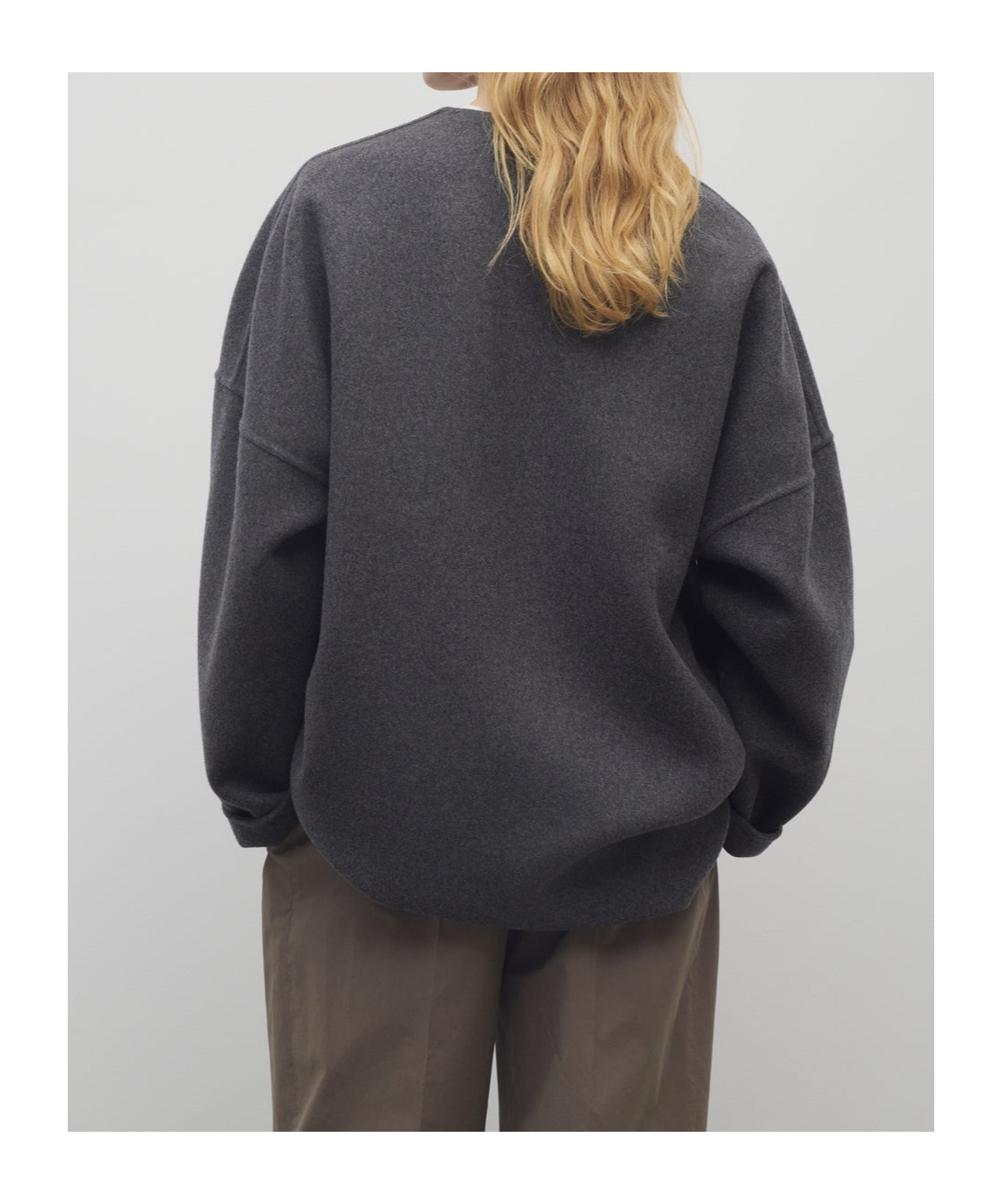 The Row Elke Jacket In Cashmere In Gray