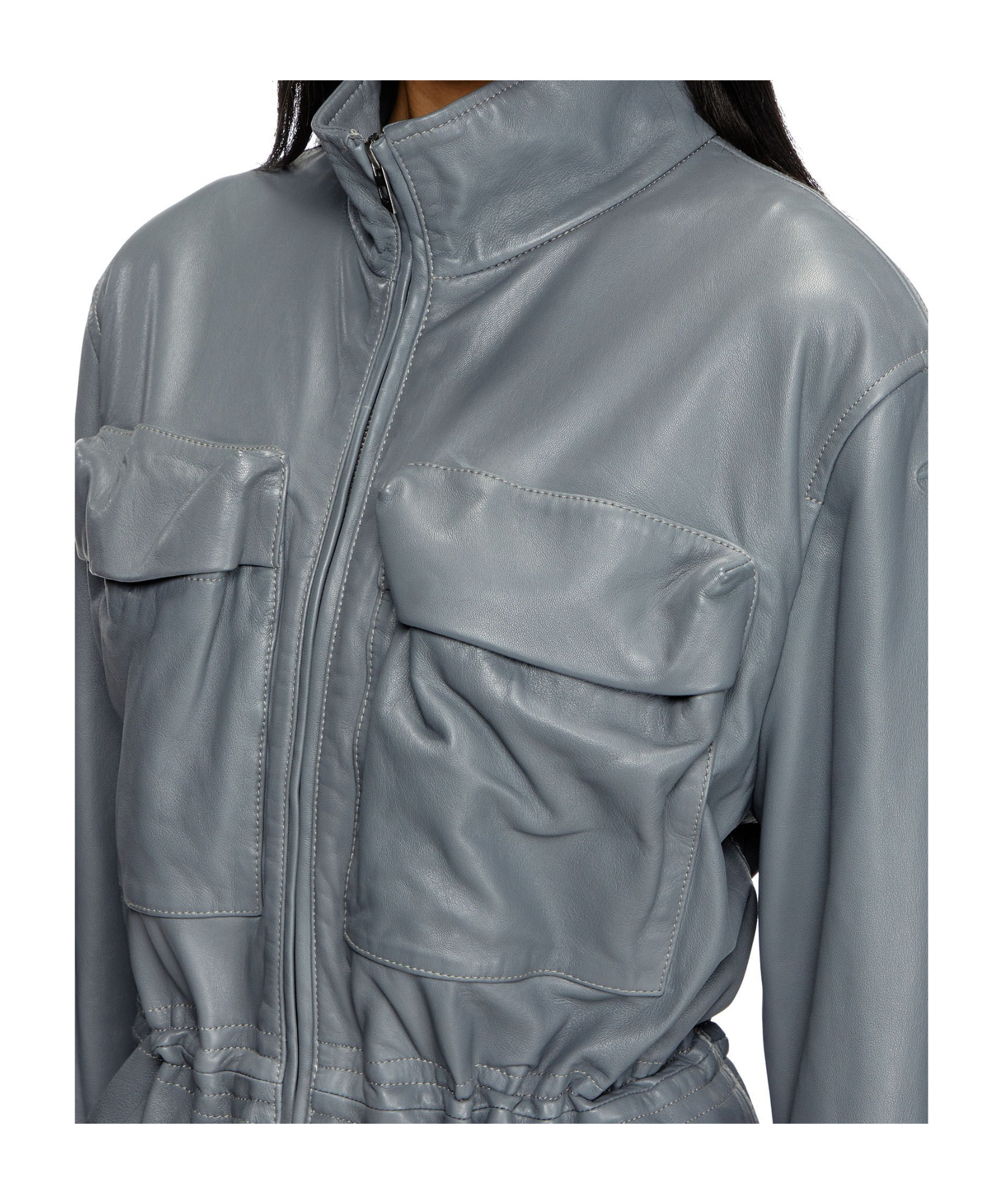 DIESEL L-WEN LEATHER JACKET