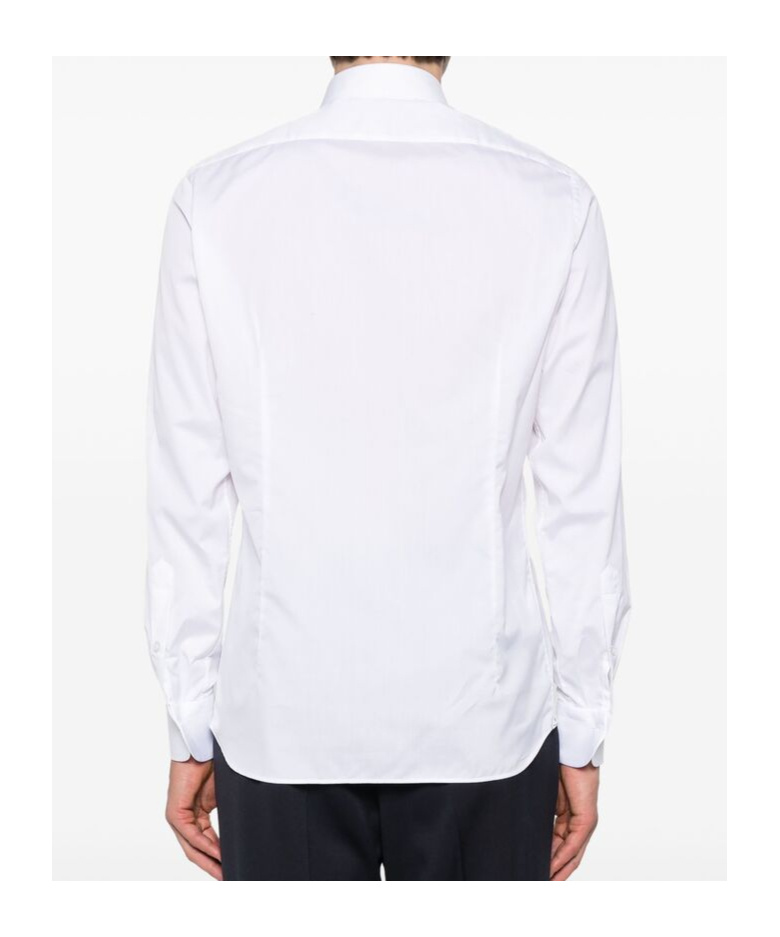 Shop Tagliatore Shirt In White