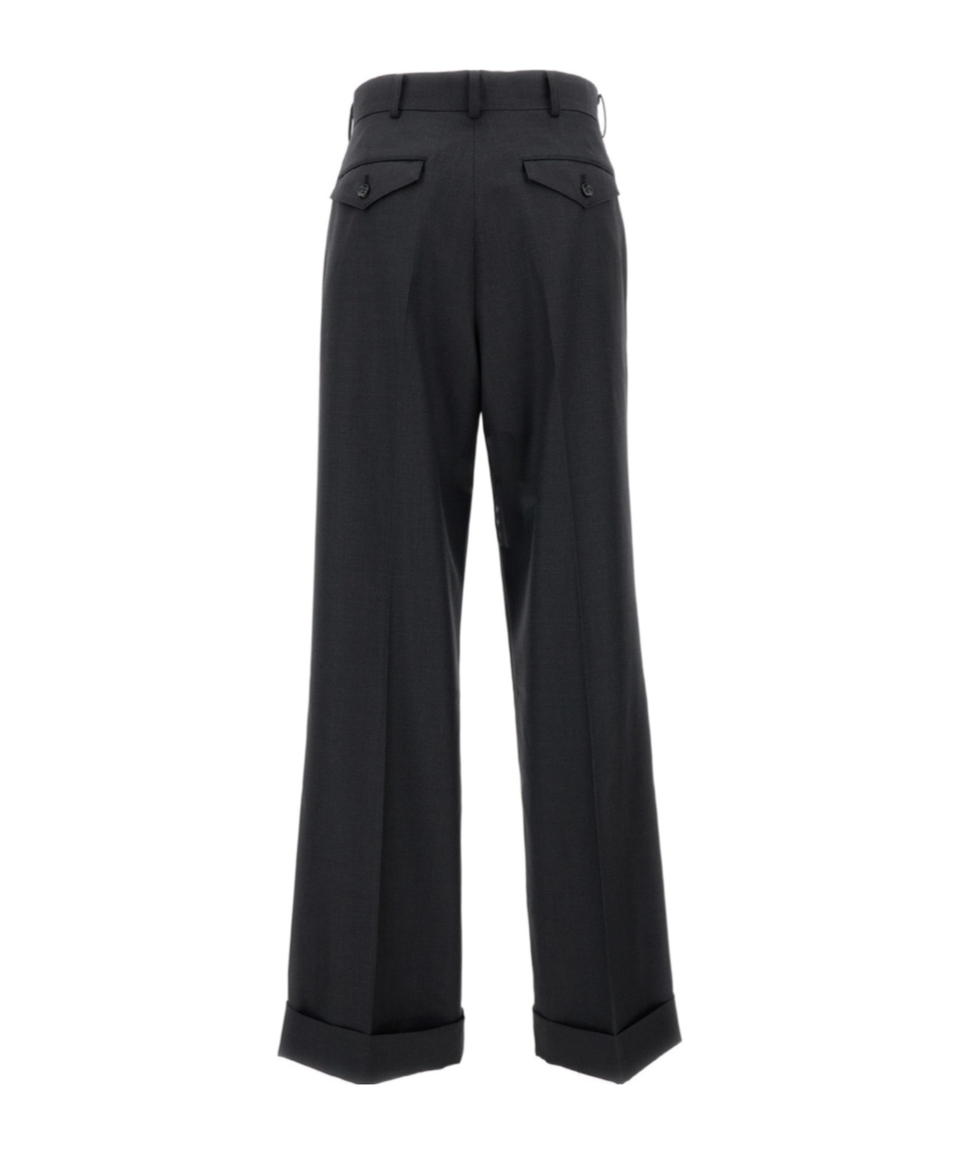 Junya Watanabe Tailored Wool Trousers In Black