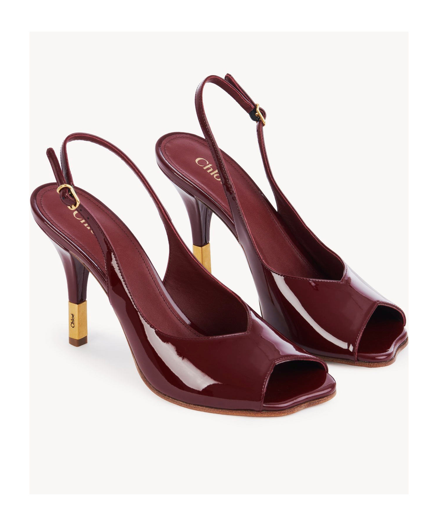 Chloé Open-toe High-heeled Sandals In Multi