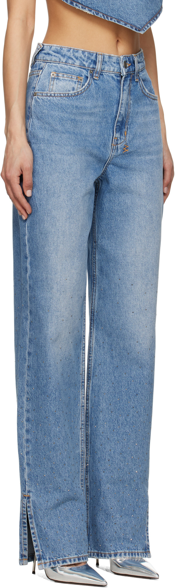 Ksubi Playback Krystal Komet Jeans In Blue
