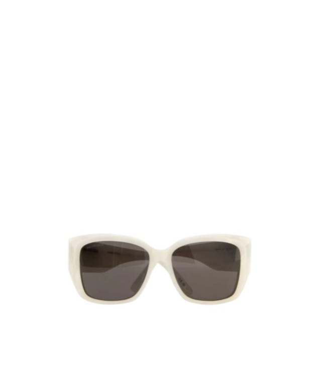 Balenciaga Square Frame Sunglasses Dark Lenses In Neutral