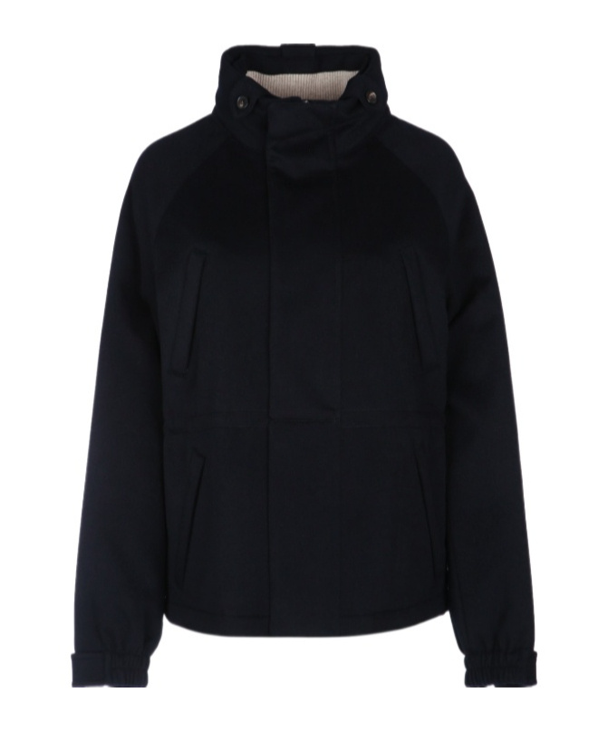 Loro Piana Long-sleeved Casual Jacket In Black