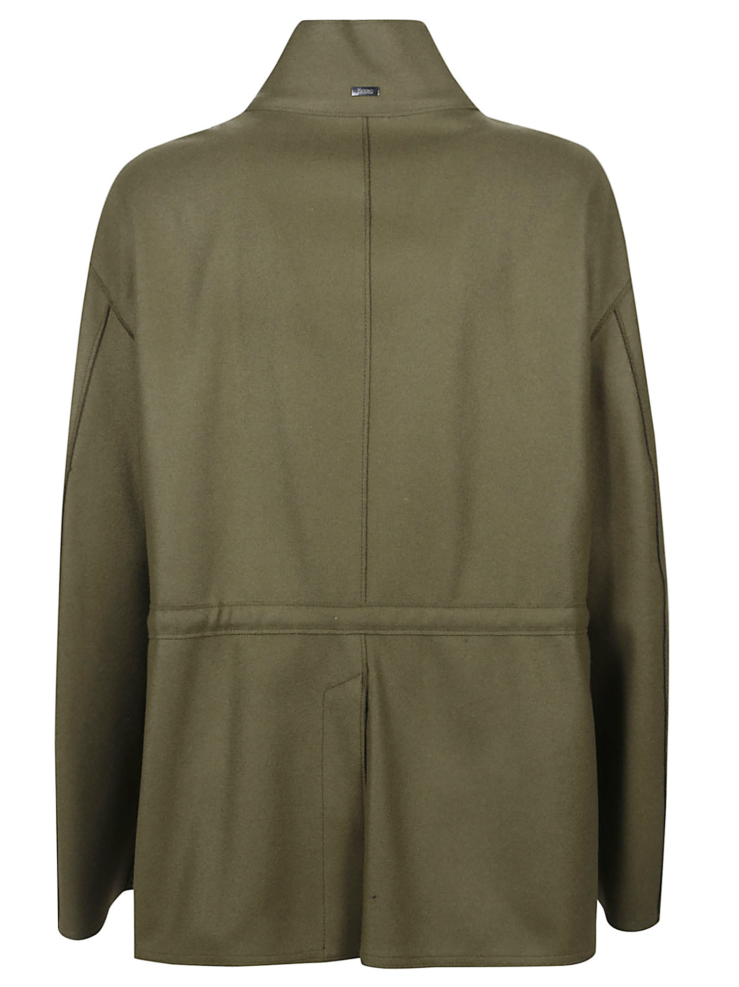 Herno Hooded Casual Jacket In Green