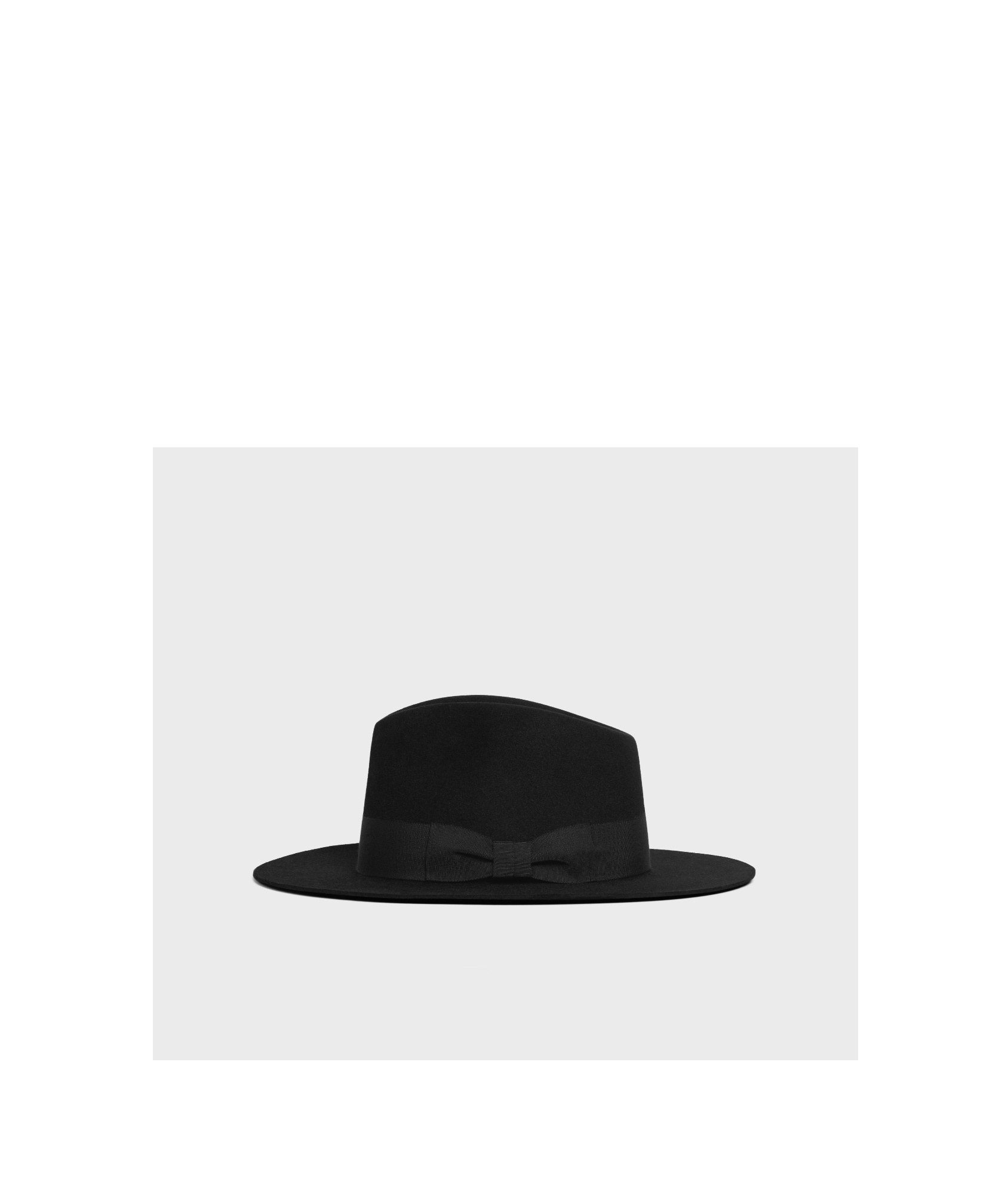 Celine Logo Hat In Black